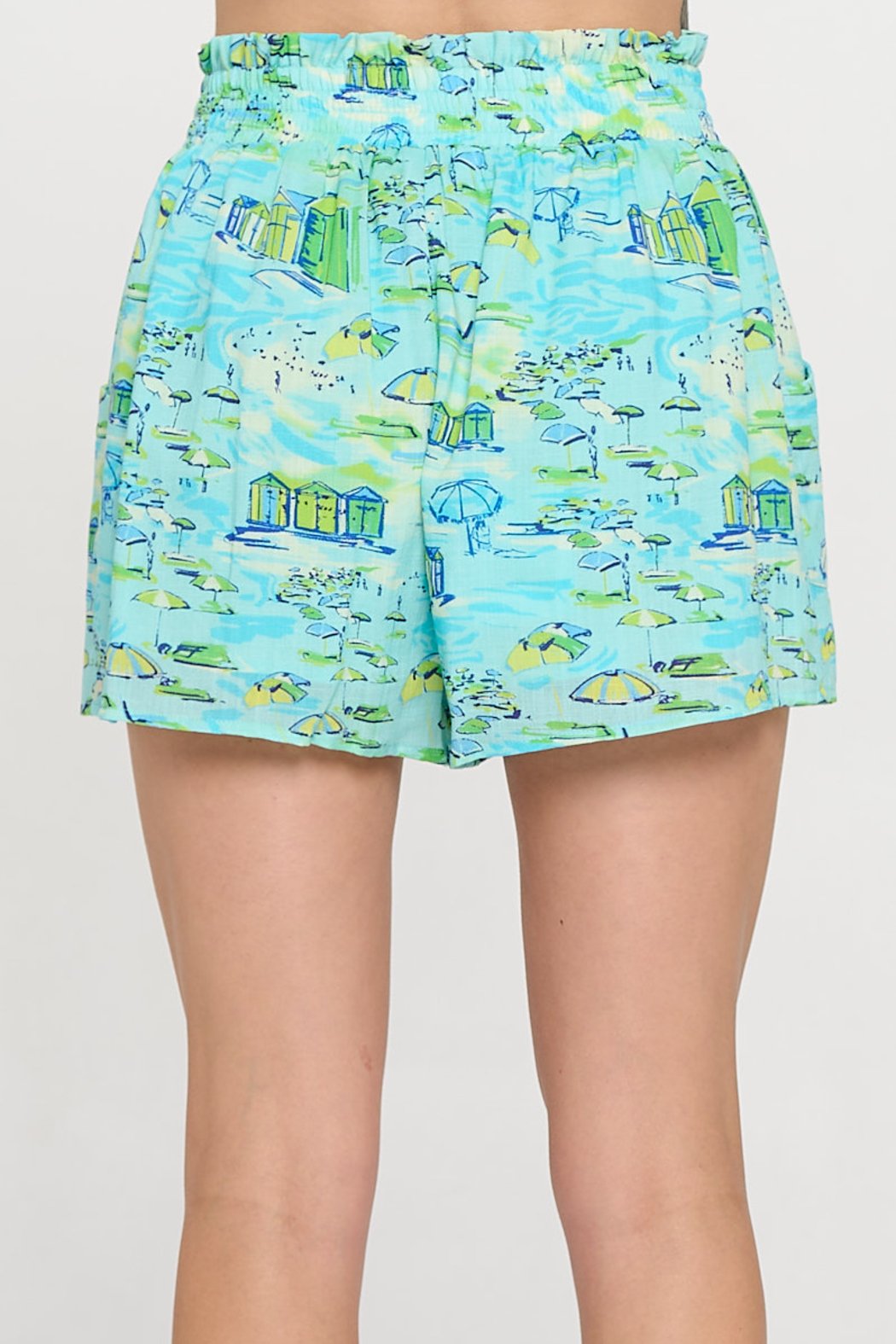 Azure Shoreline Shorts