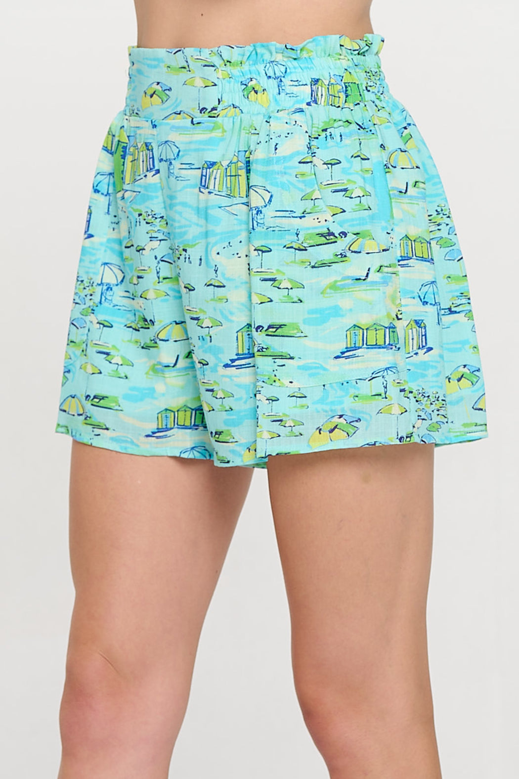 Azure Shoreline Shorts