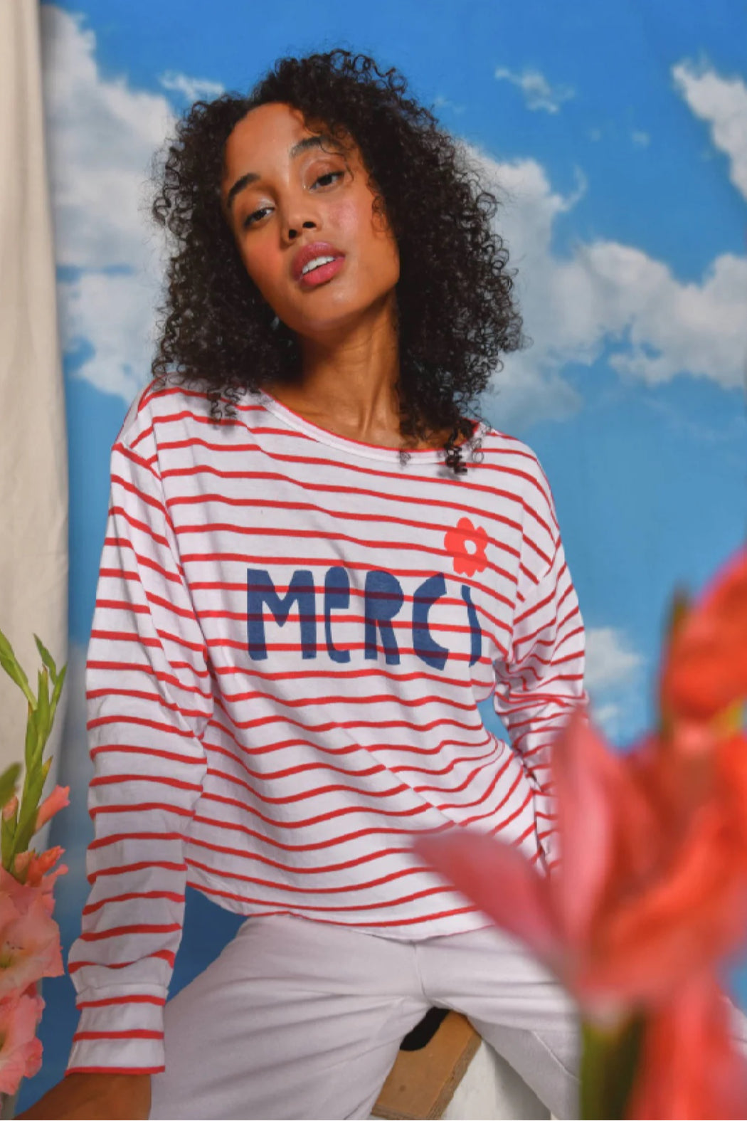 Merci Crew Pullover