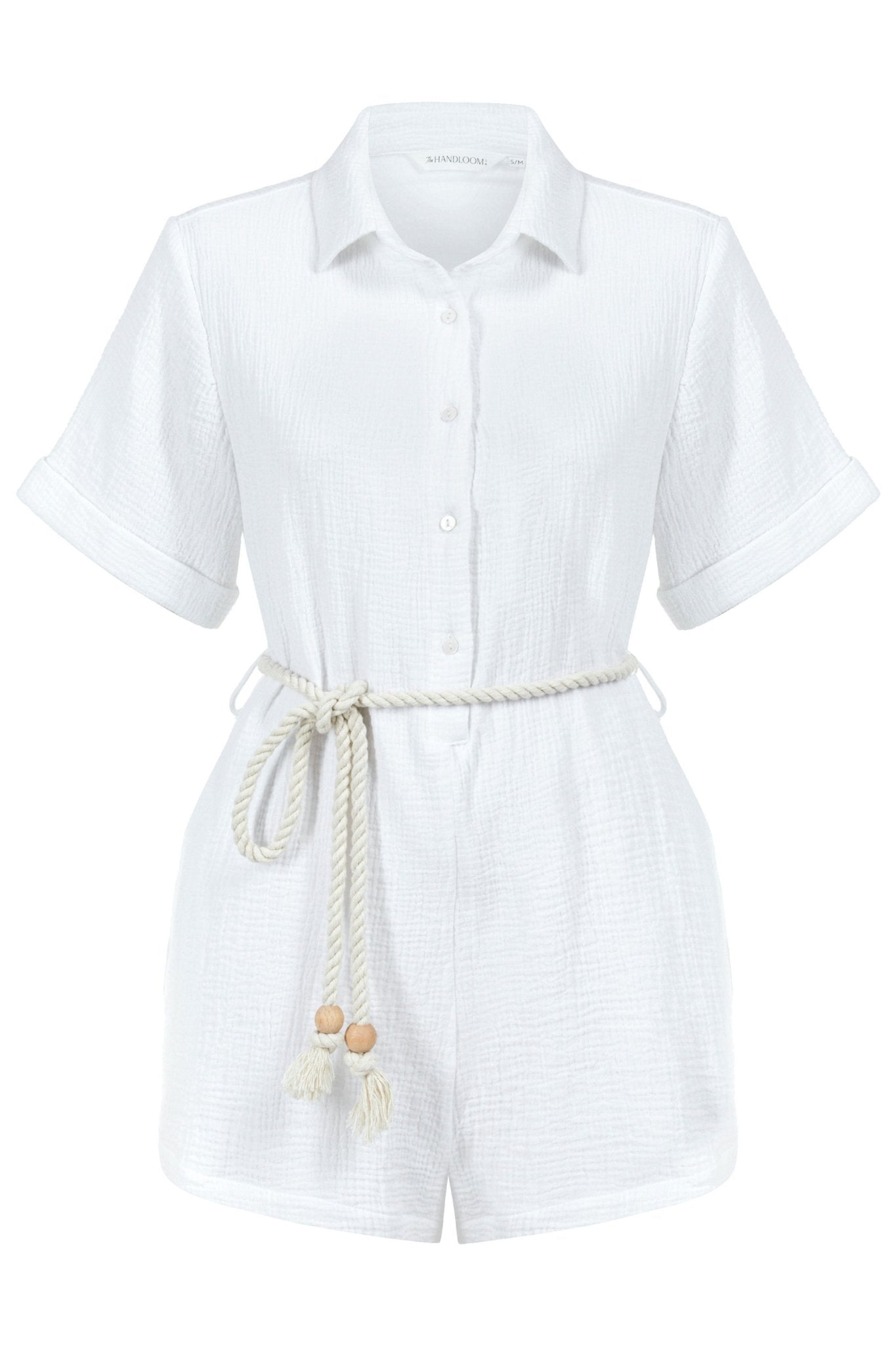 Mia Romper - White - Mack & Harvie