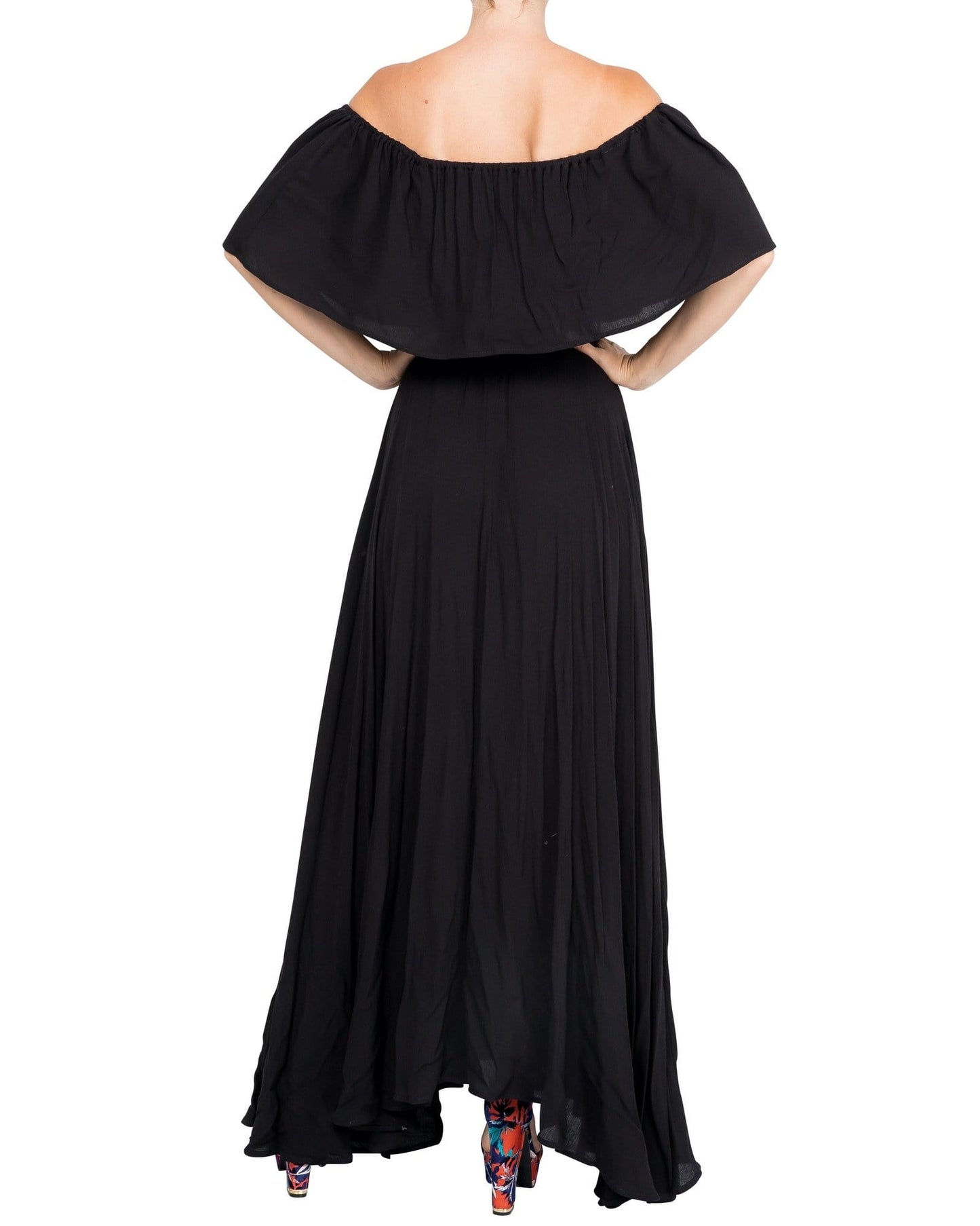 Morning Glory Maxi Dress - Black - Mack & Harvie