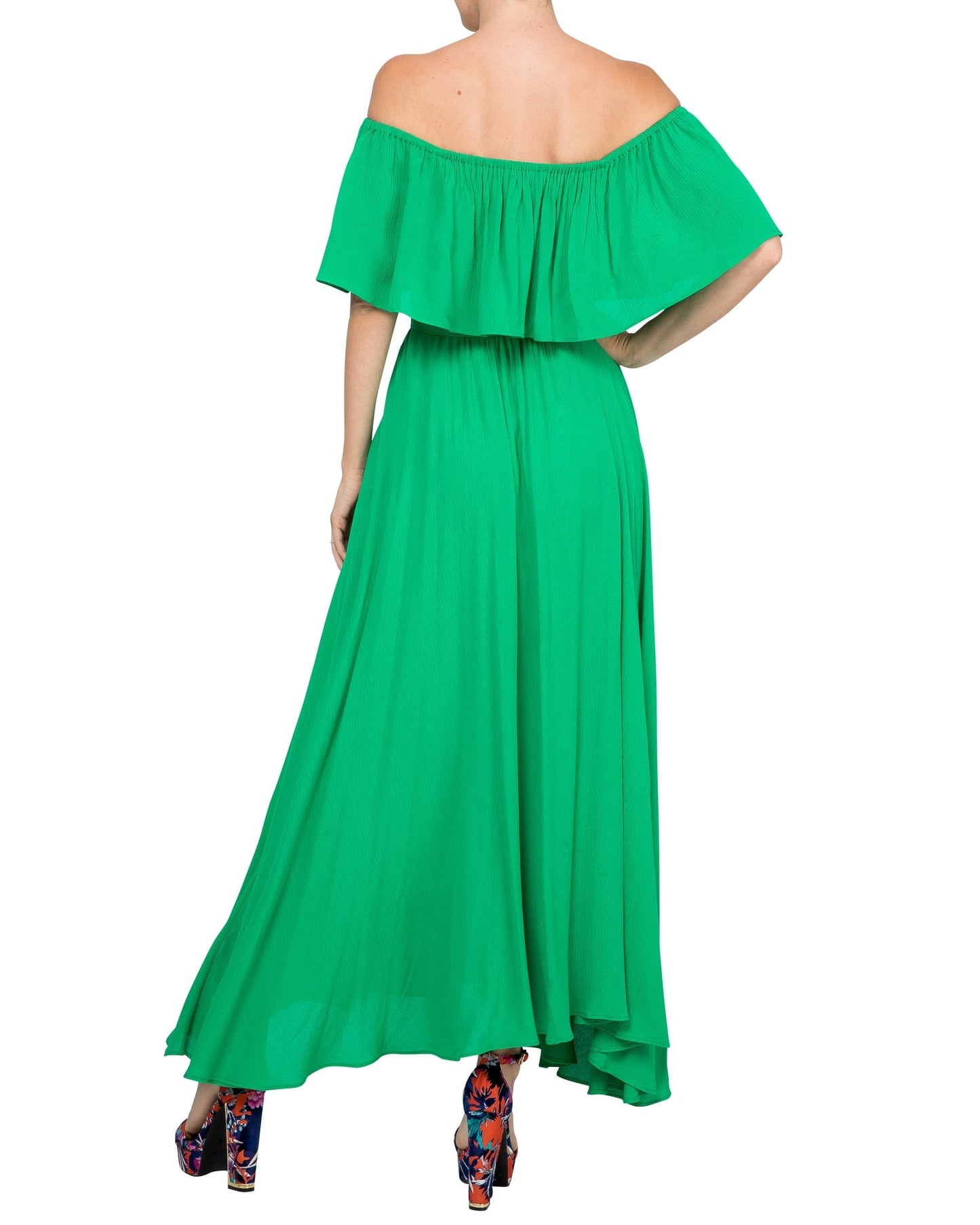 Morning Glory Maxi Dress - Emerald - Mack & Harvie
