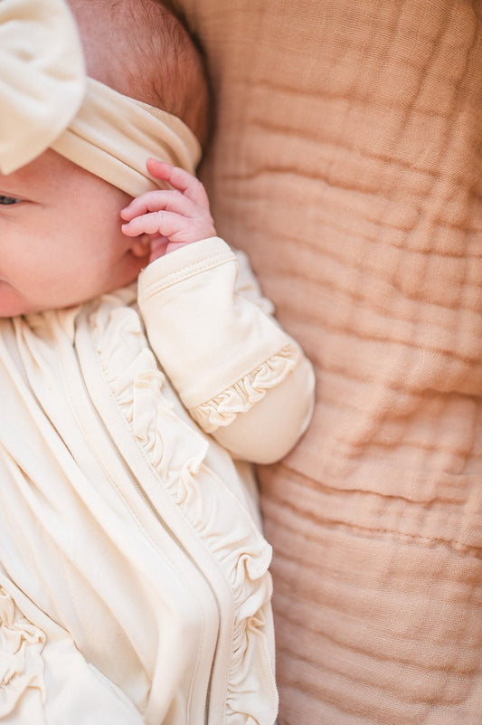 Muslin 6 - Layer Blanket - Brown - Mack & Harvie