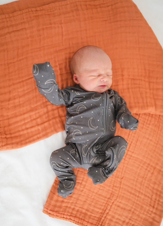 Muslin 6 - Layer Blanket - Copper - Mack & Harvie