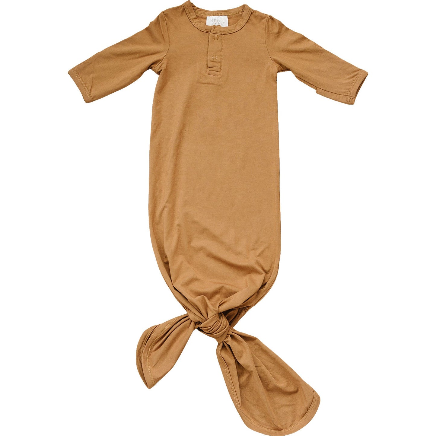 Mustard Bamboo Knot Gown - Mack & Harvie