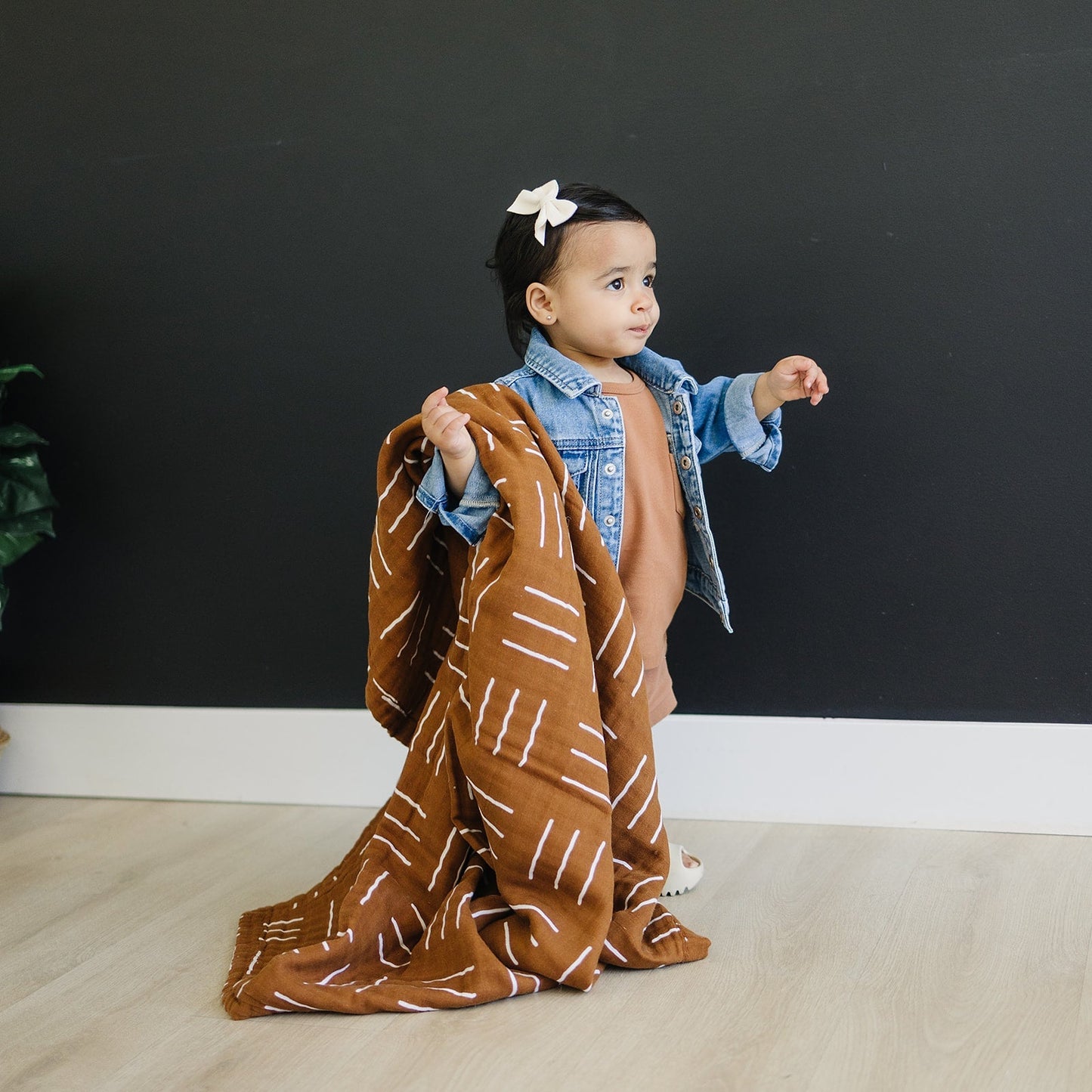 Mustard Mudcloth Muslin Quilt - Mack & Harvie