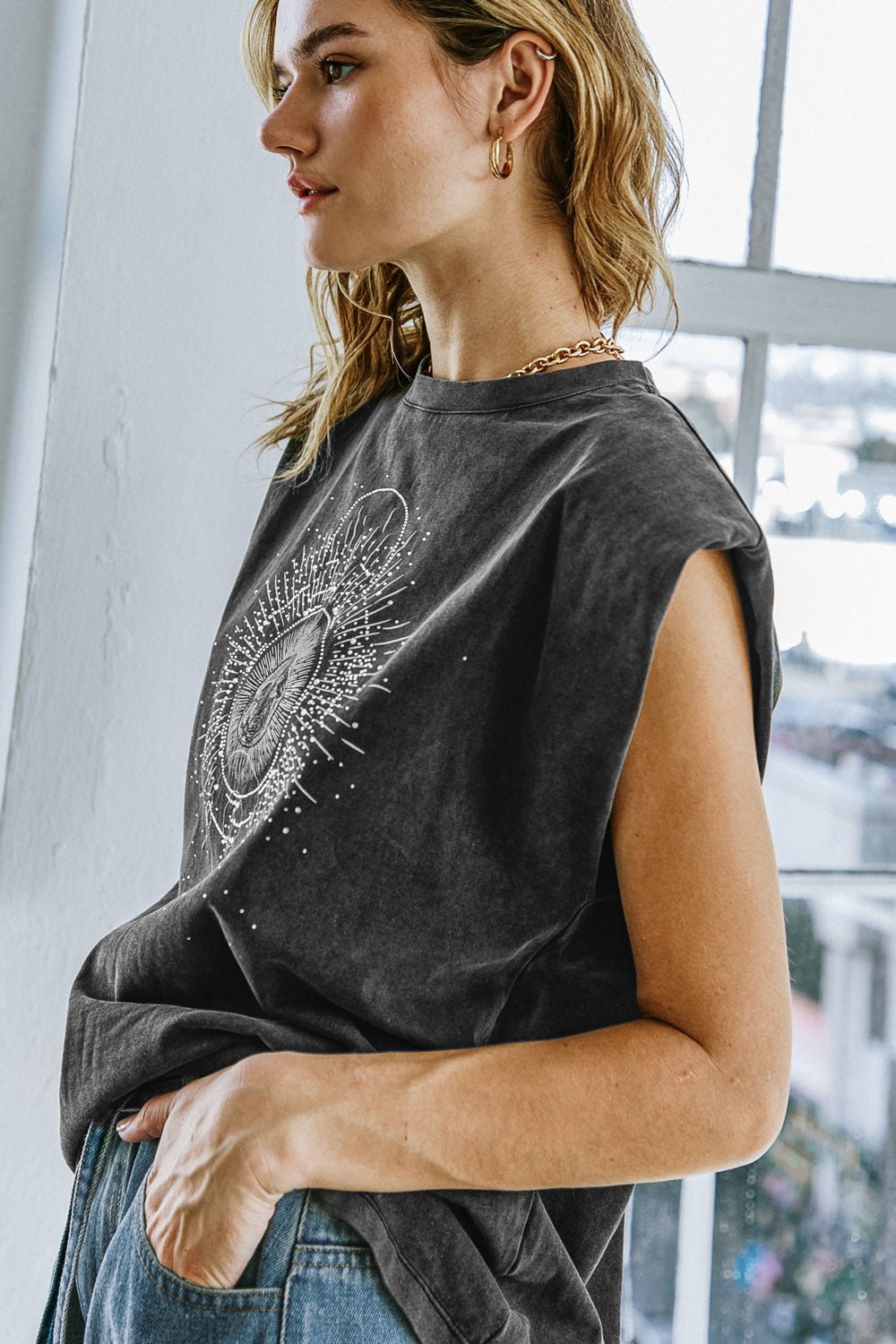 MY OWN PLANS WASHED KNIT TOP - Mack & Harvie