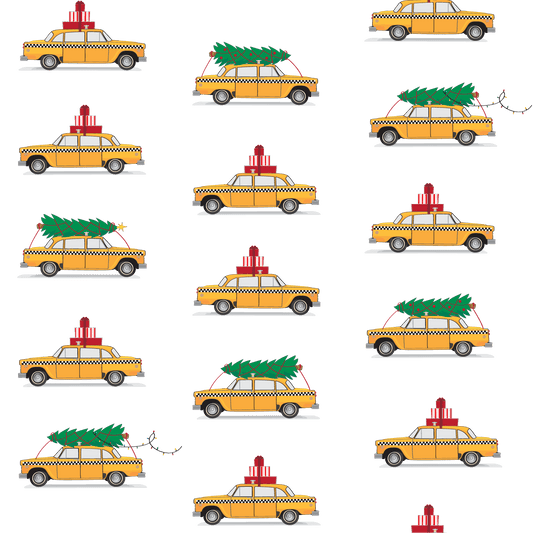 Christmas in New York Zippered Romper