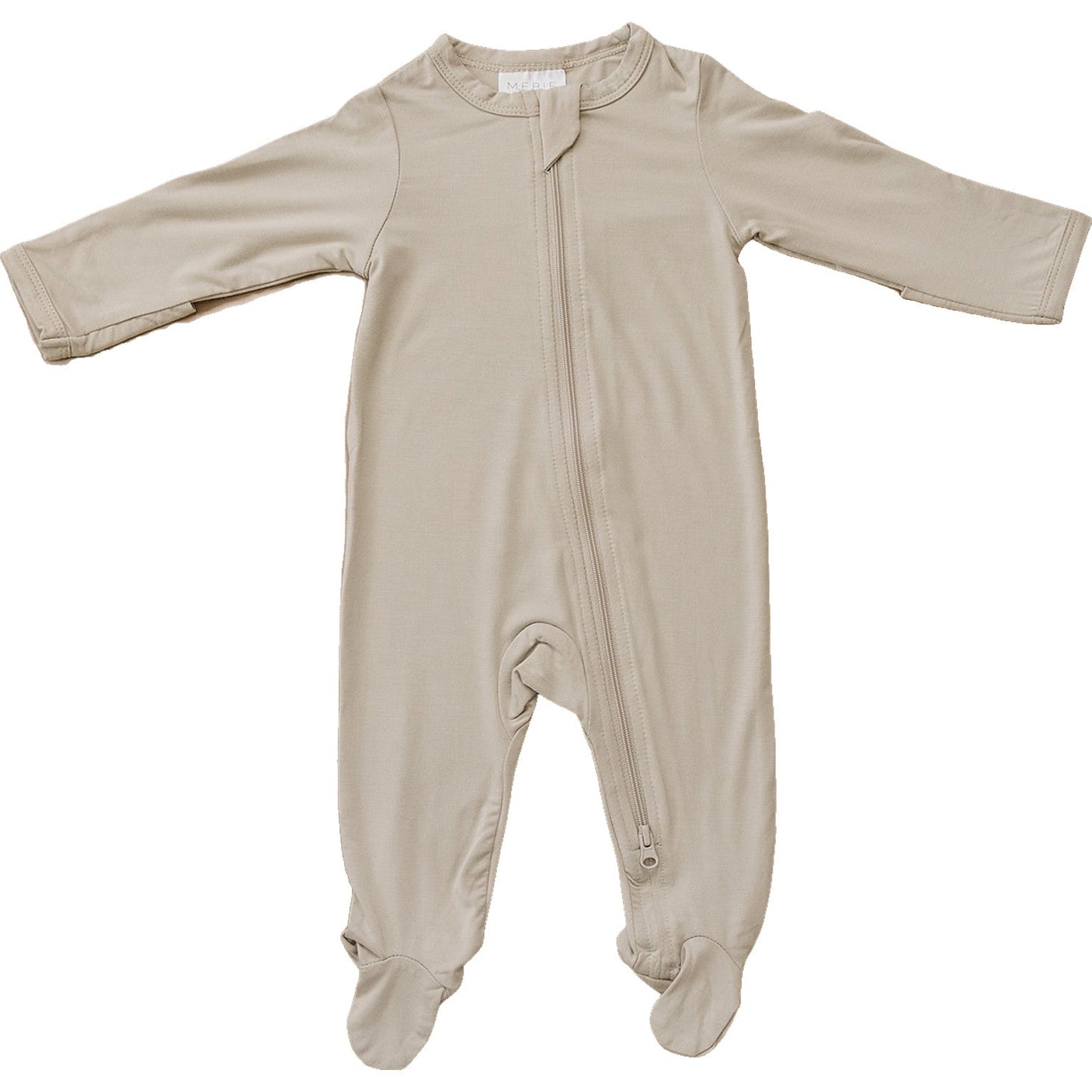 Oatmeal Bamboo Zipper - Mack & Harvie