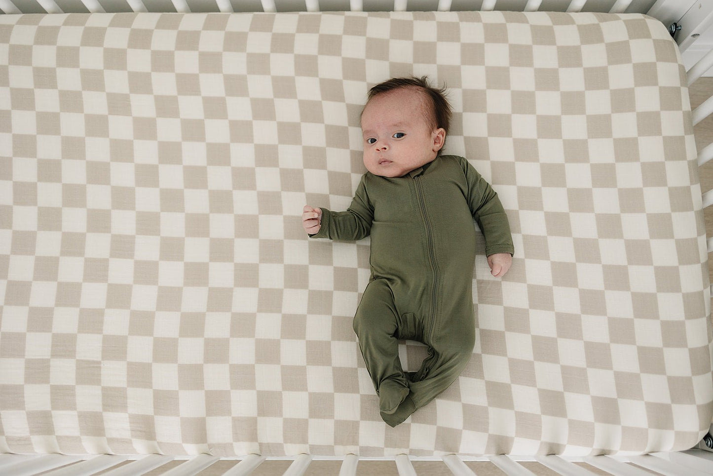 Olive Bamboo Zipper - Mack & Harvie