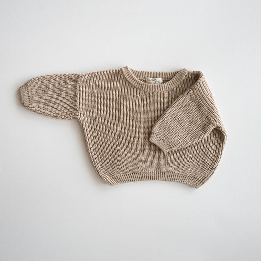 Organic Chunky Knit Sweater - Mack & Harvie