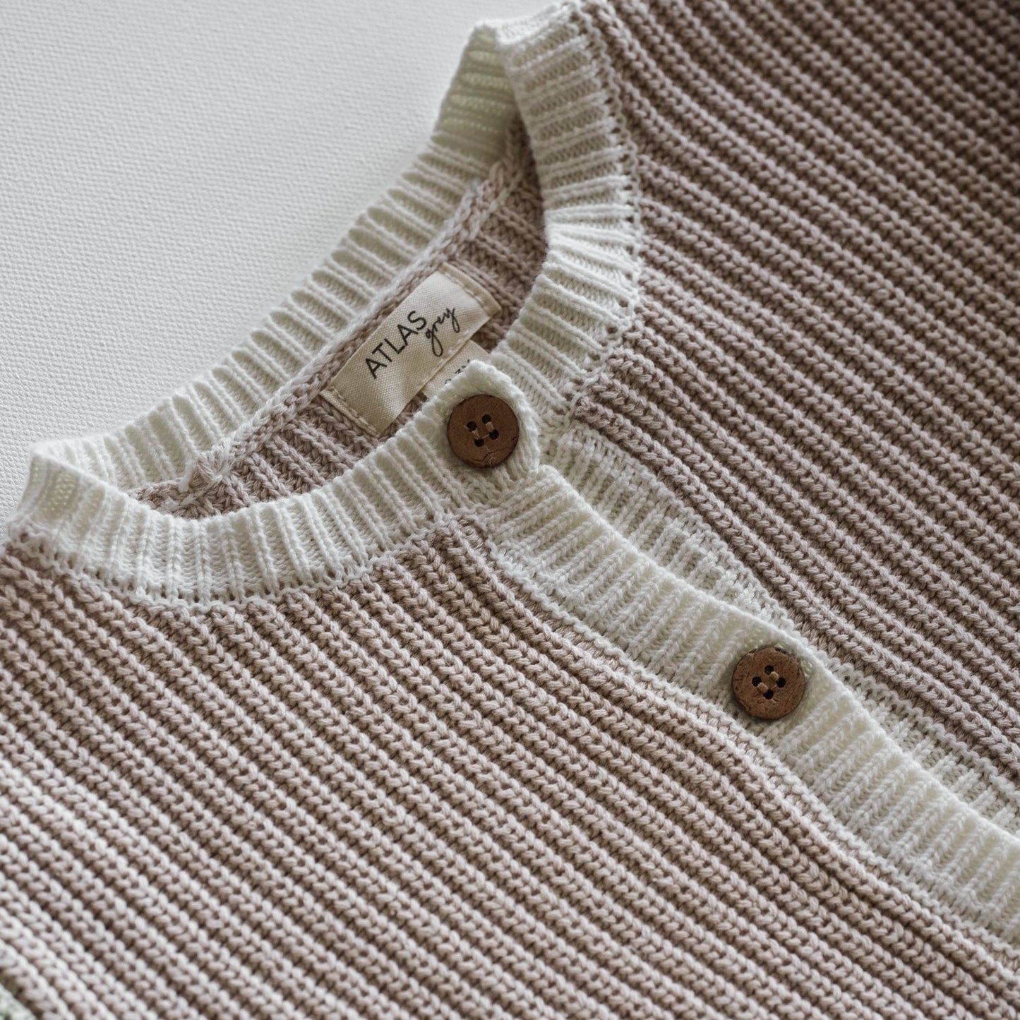 Organic Oversized Knit Color Block Cardigan - Mack & Harvie