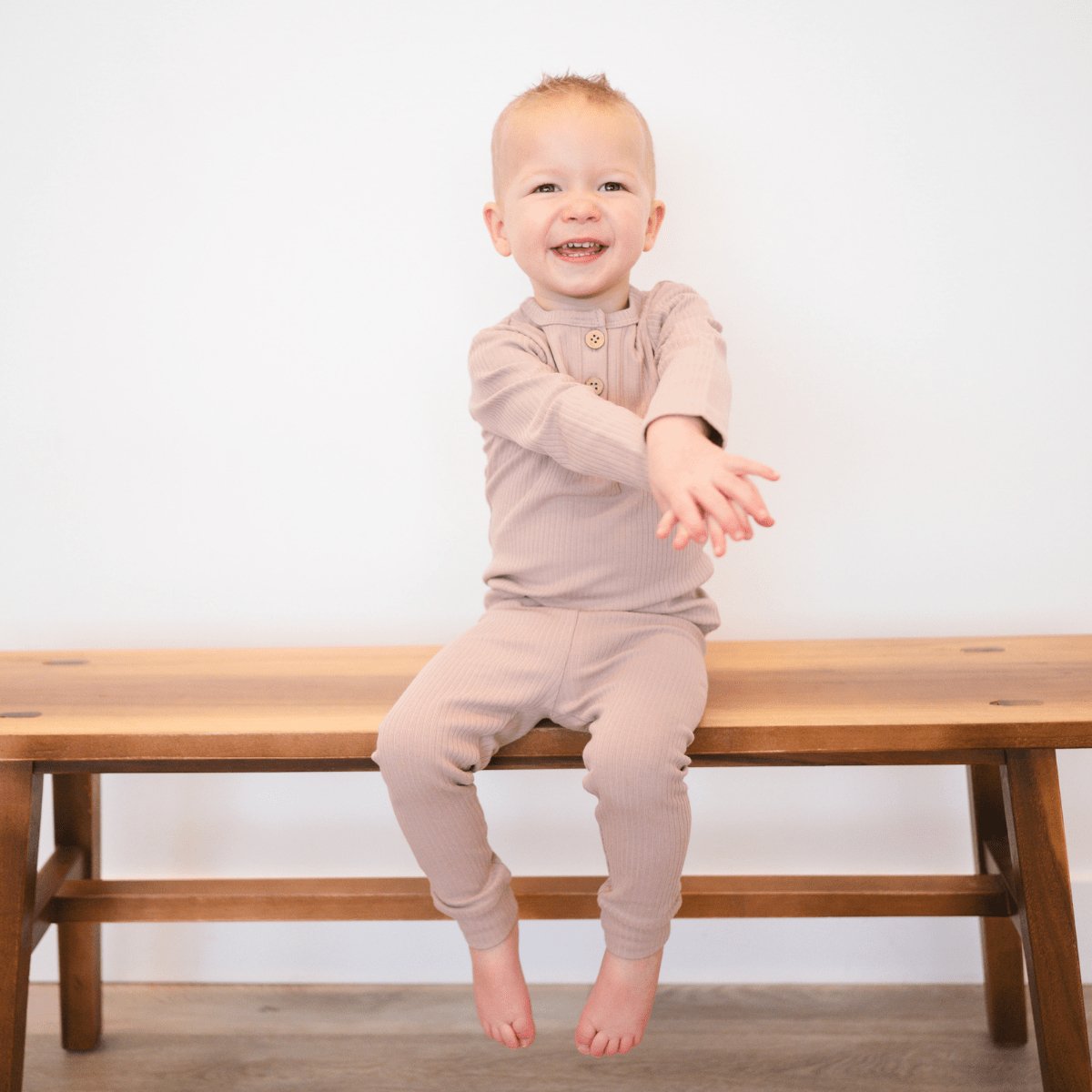 Organic Ribbed Cotton Legging - Mack & Harvie