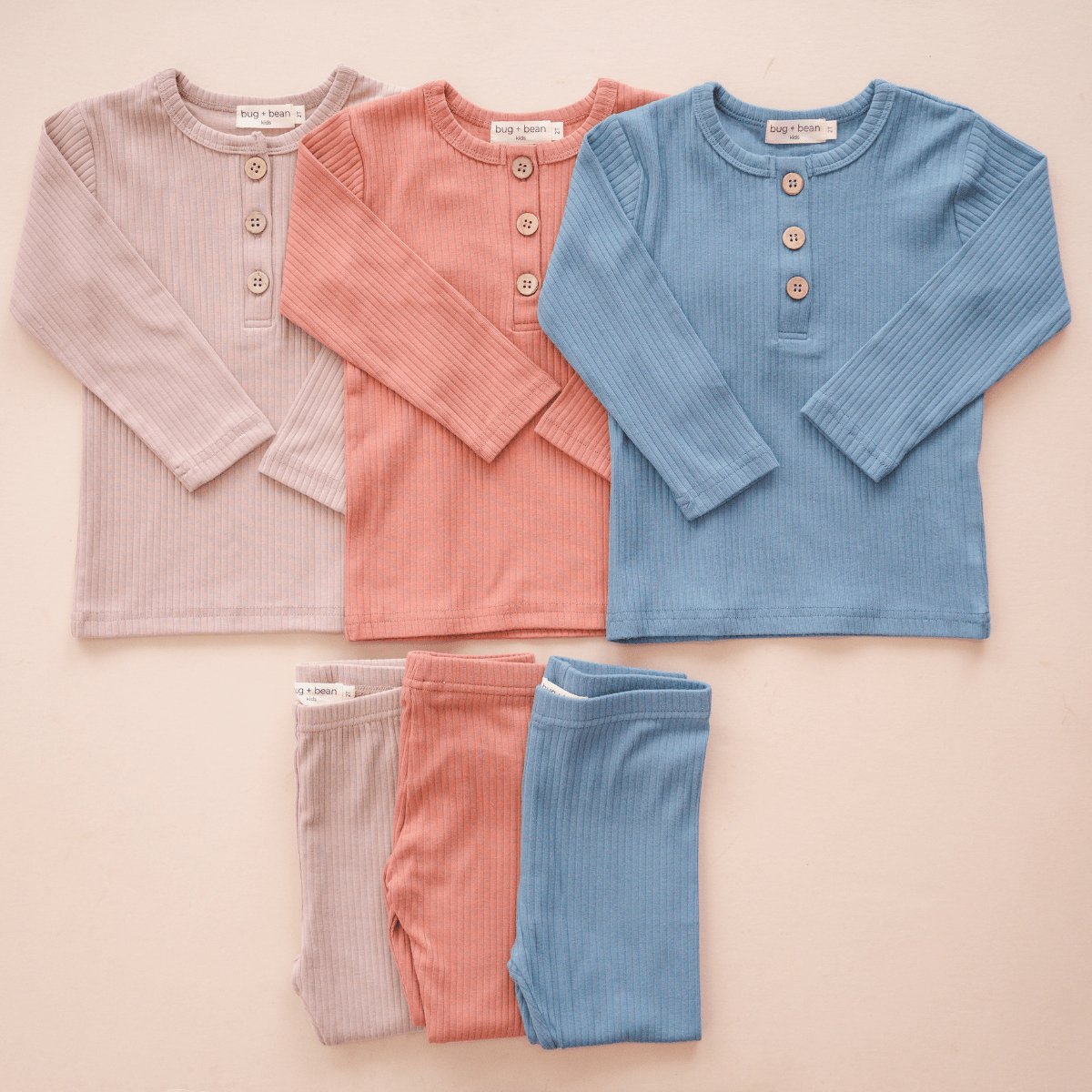 Organic Ribbed Cotton Legging - Mack & Harvie