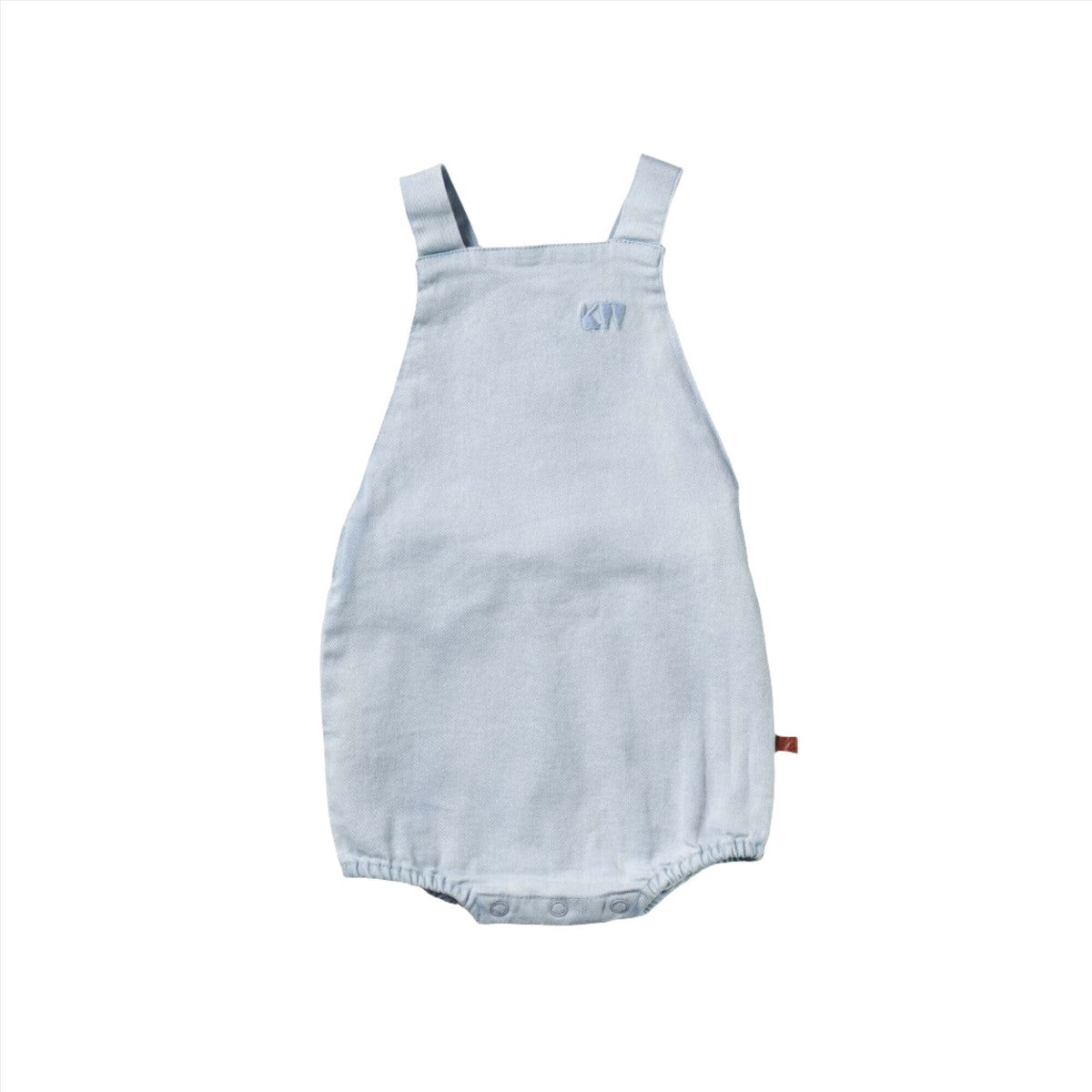 Organic Strap Romper - Denim - Mack & Harvie