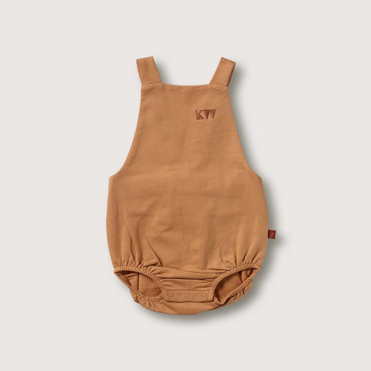 Organic Strap Romper - Fawn - Mack & Harvie