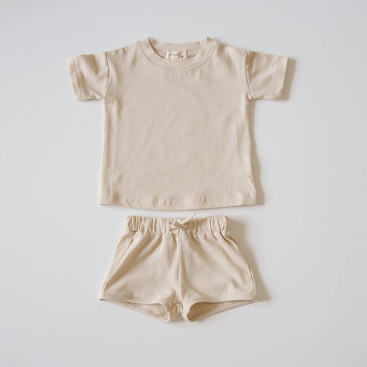 Organic T - Shirt & Short Set - Mack & Harvie