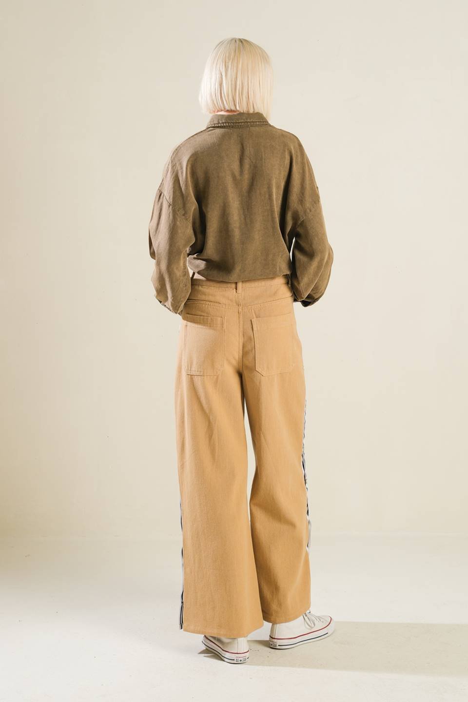 PARK AVENUE WOVEN BODYSUIT - Mack & Harvie