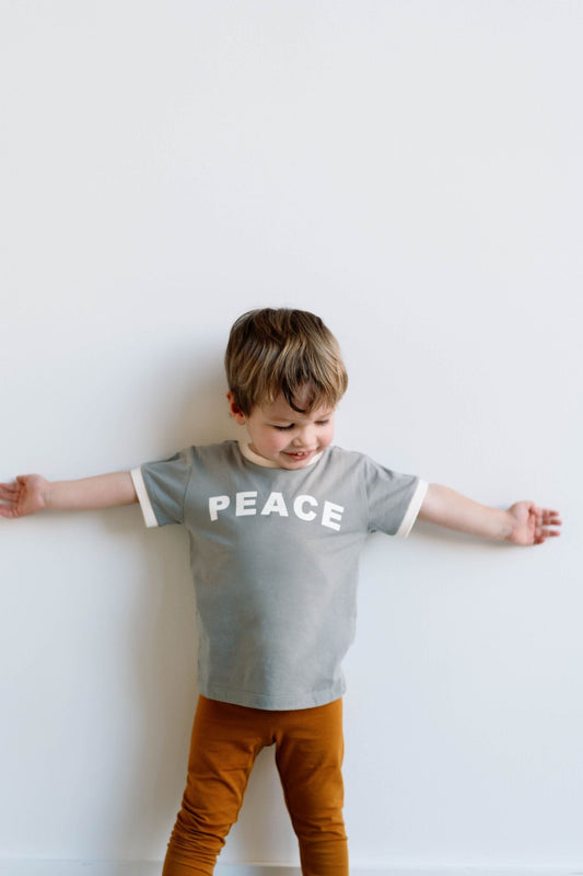 Peace Everyday Ringer - Mack & Harvie