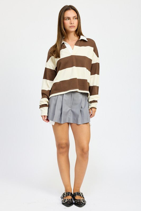 PLEATED MINI SKIRT - Mack & Harvie