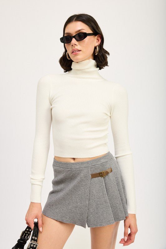 PLEATED MINI SKORT - Mack & Harvie
