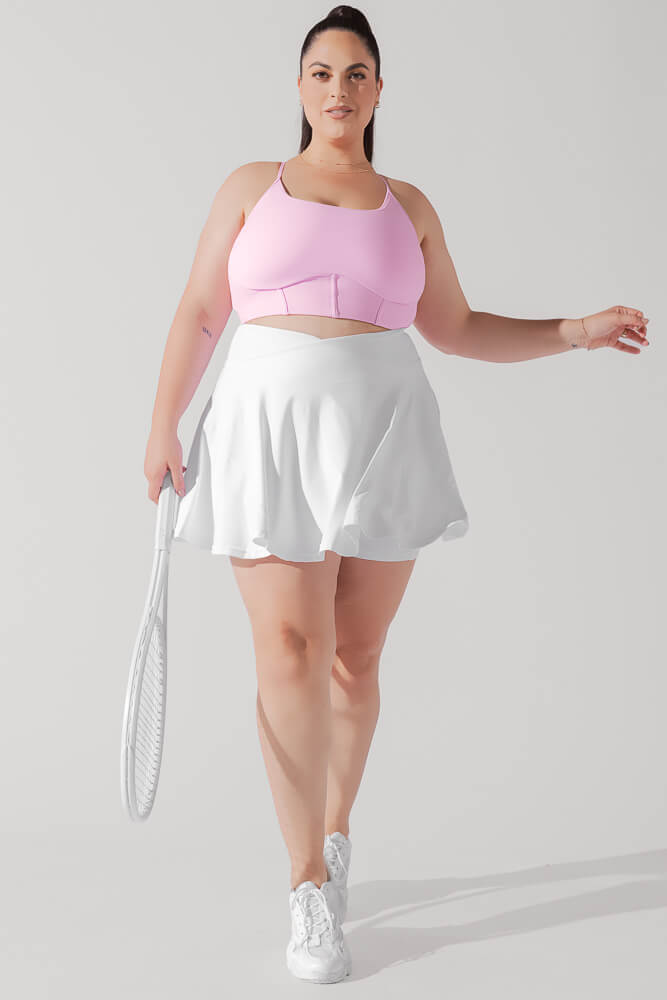 Plié Corset Crop Bralette - Bubblegum - Mack & Harvie