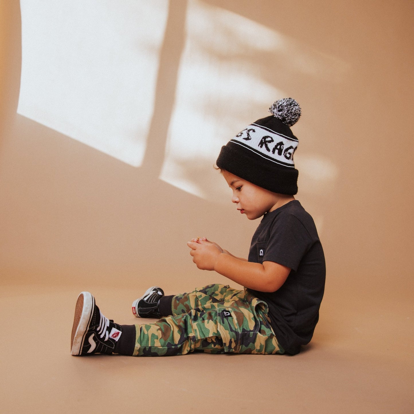 Pom Beanie - 'RAGS' - Mack & Harvie