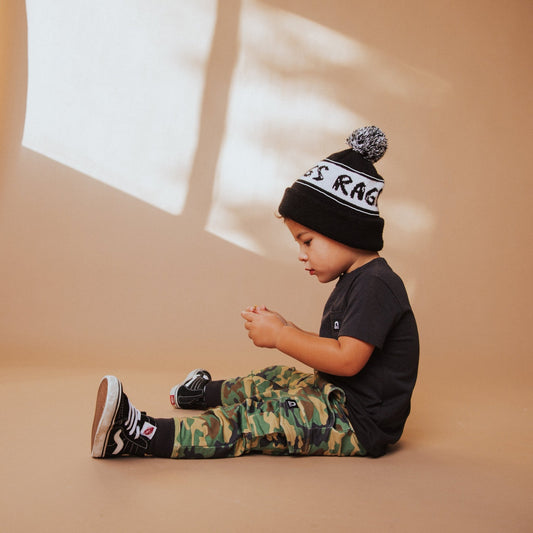Pom Beanie - 'RAGS' - Mack & Harvie