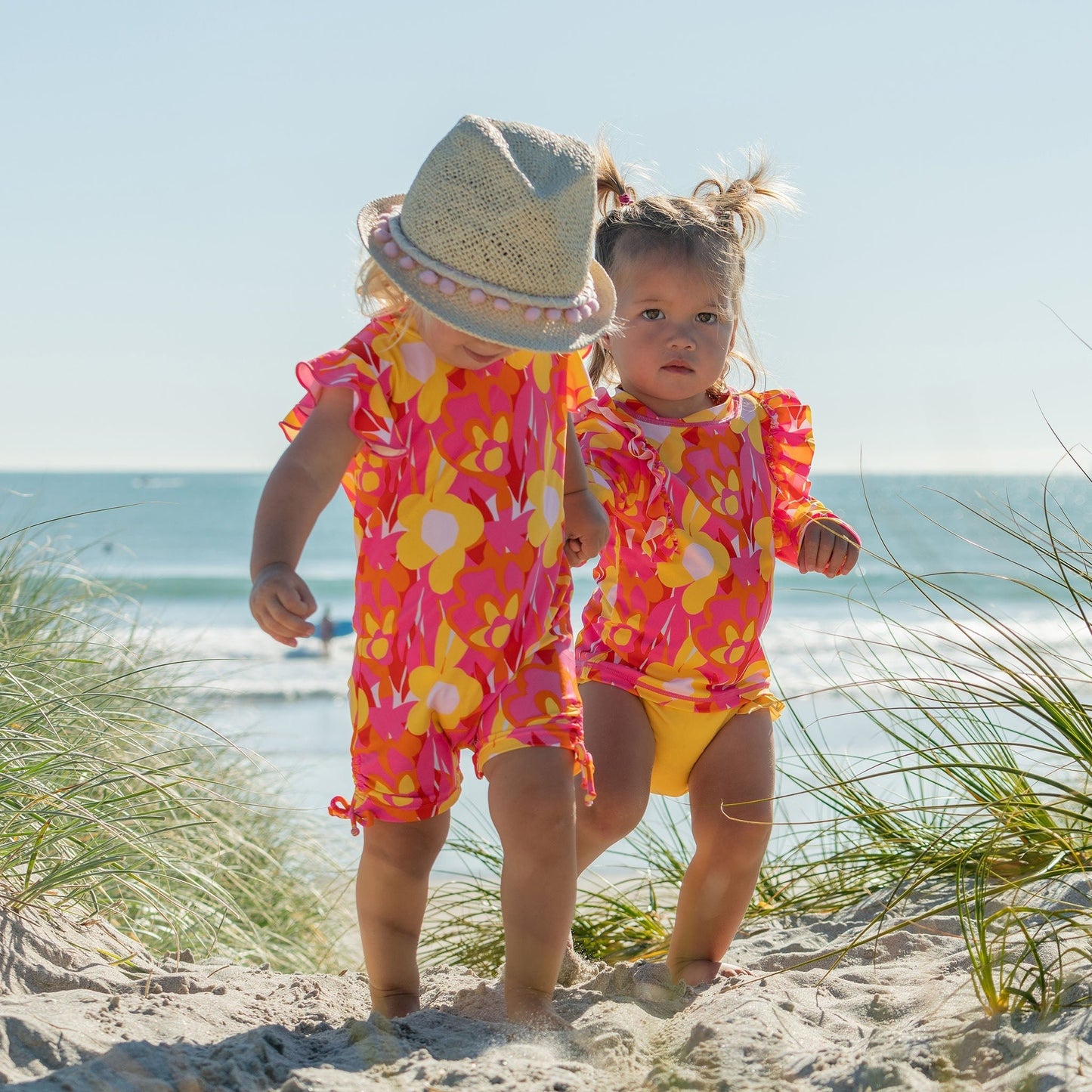 Pop of Sunshine LS Ruffle Set - Mack & Harvie