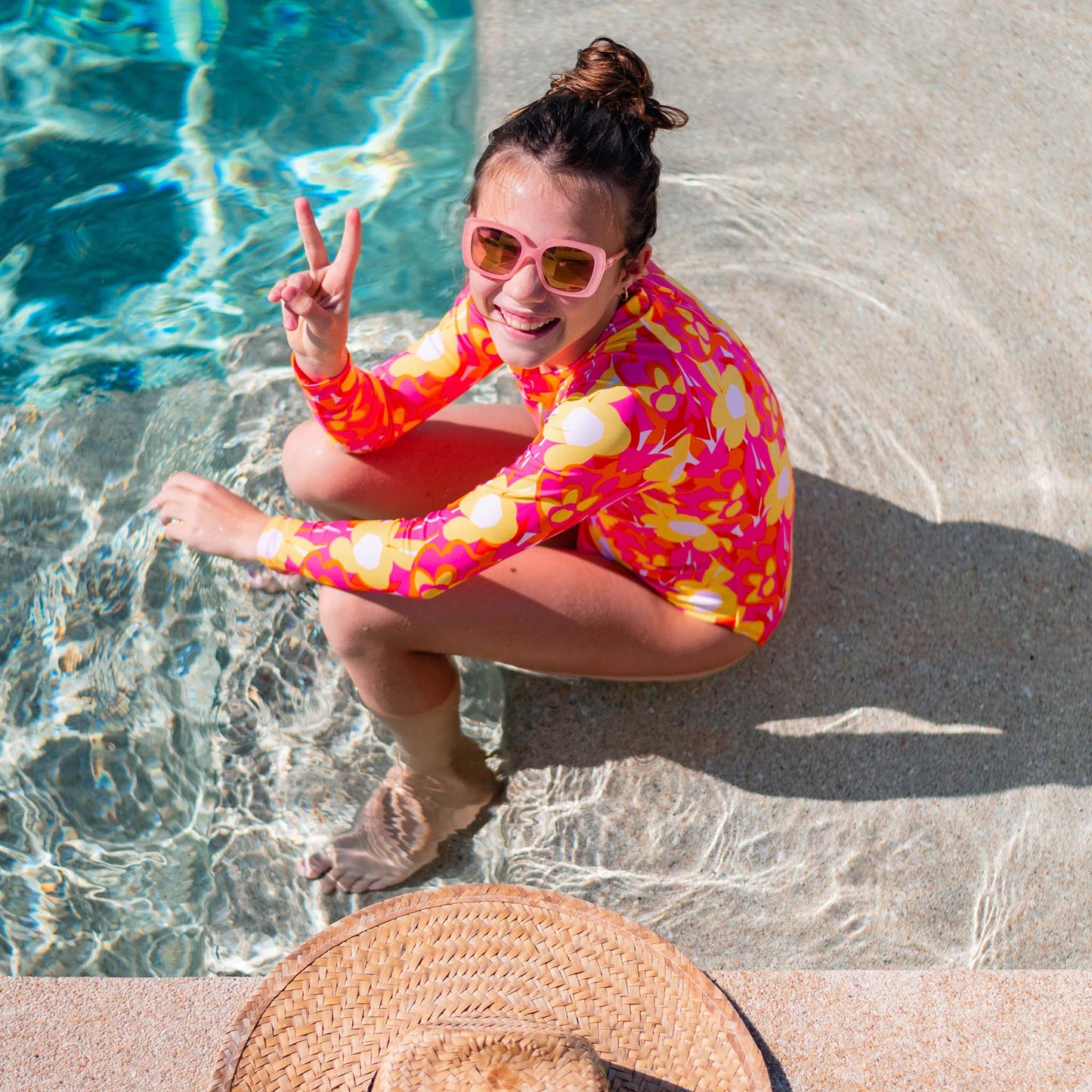 Pop of Sunshine LS Surf Suit - Mack & Harvie