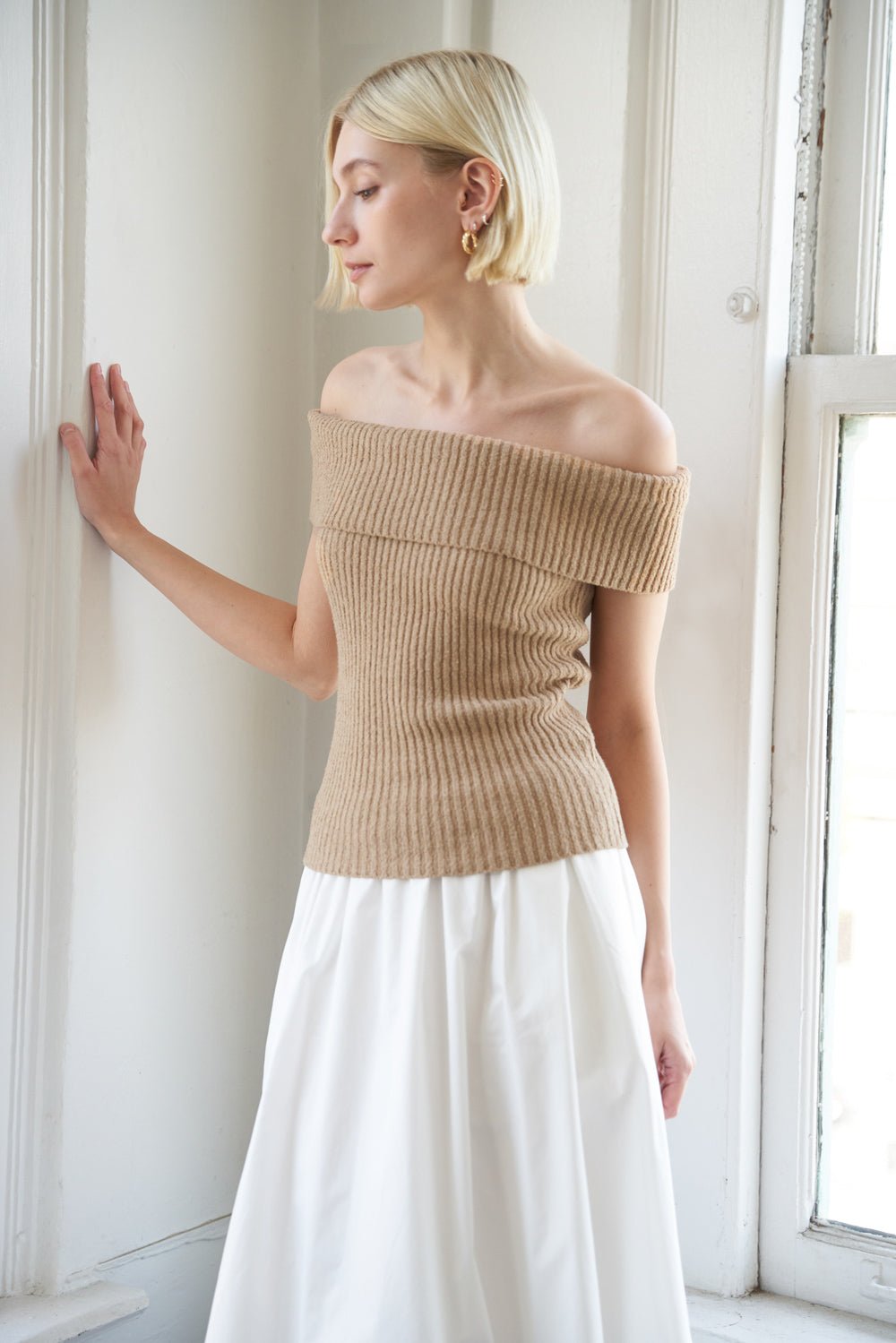 PRECIOUS APPROACH SHOULDER TOP - Mack & Harvie