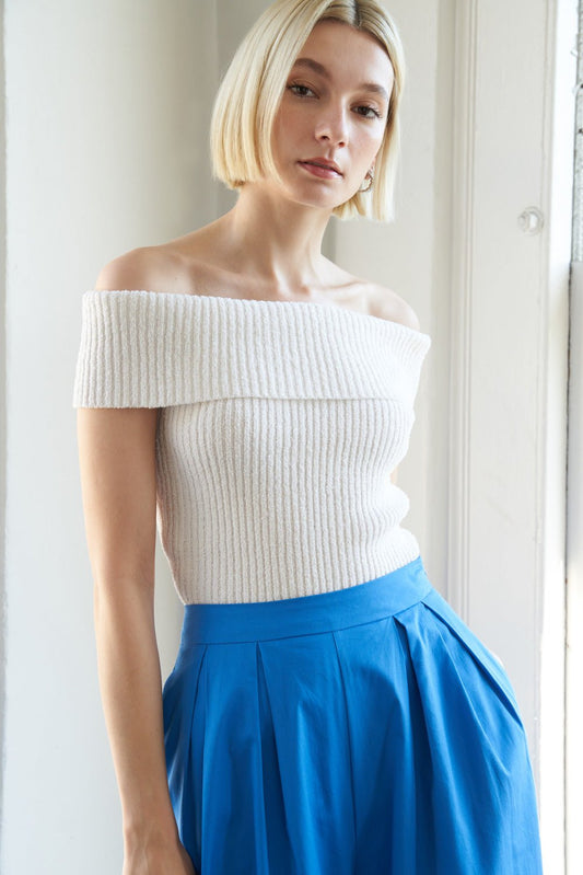 PRECIOUS APPROACH SHOULDER TOP - Mack & Harvie