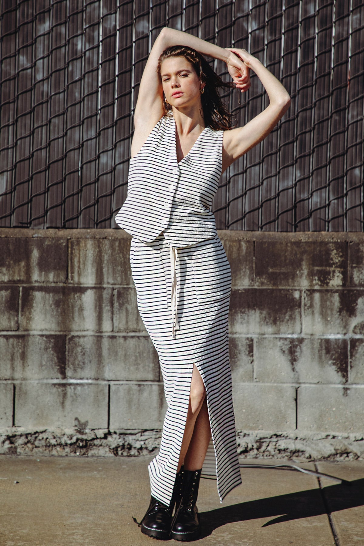 PRETTY ON POINT KNIT SKIRT - Mack & Harvie