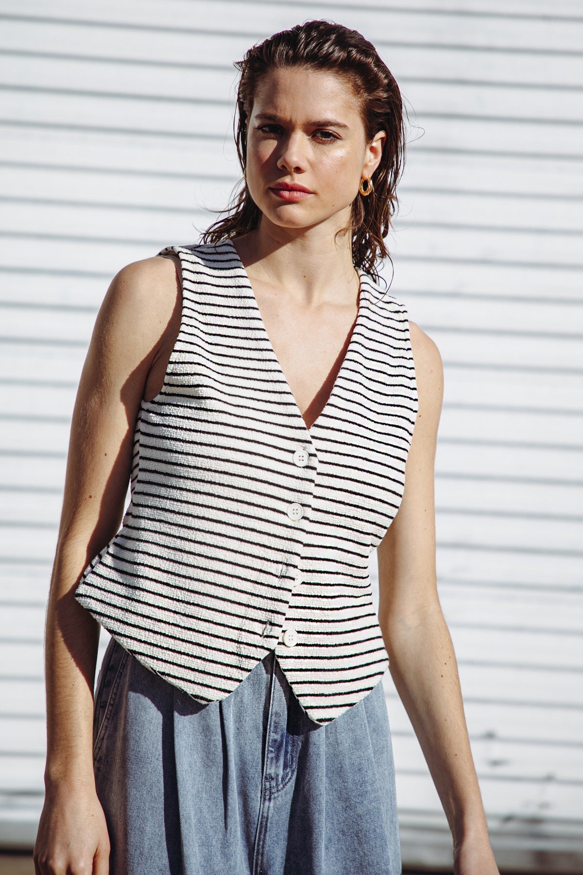 PRETTY ON POINT KNIT VEST - Mack & Harvie