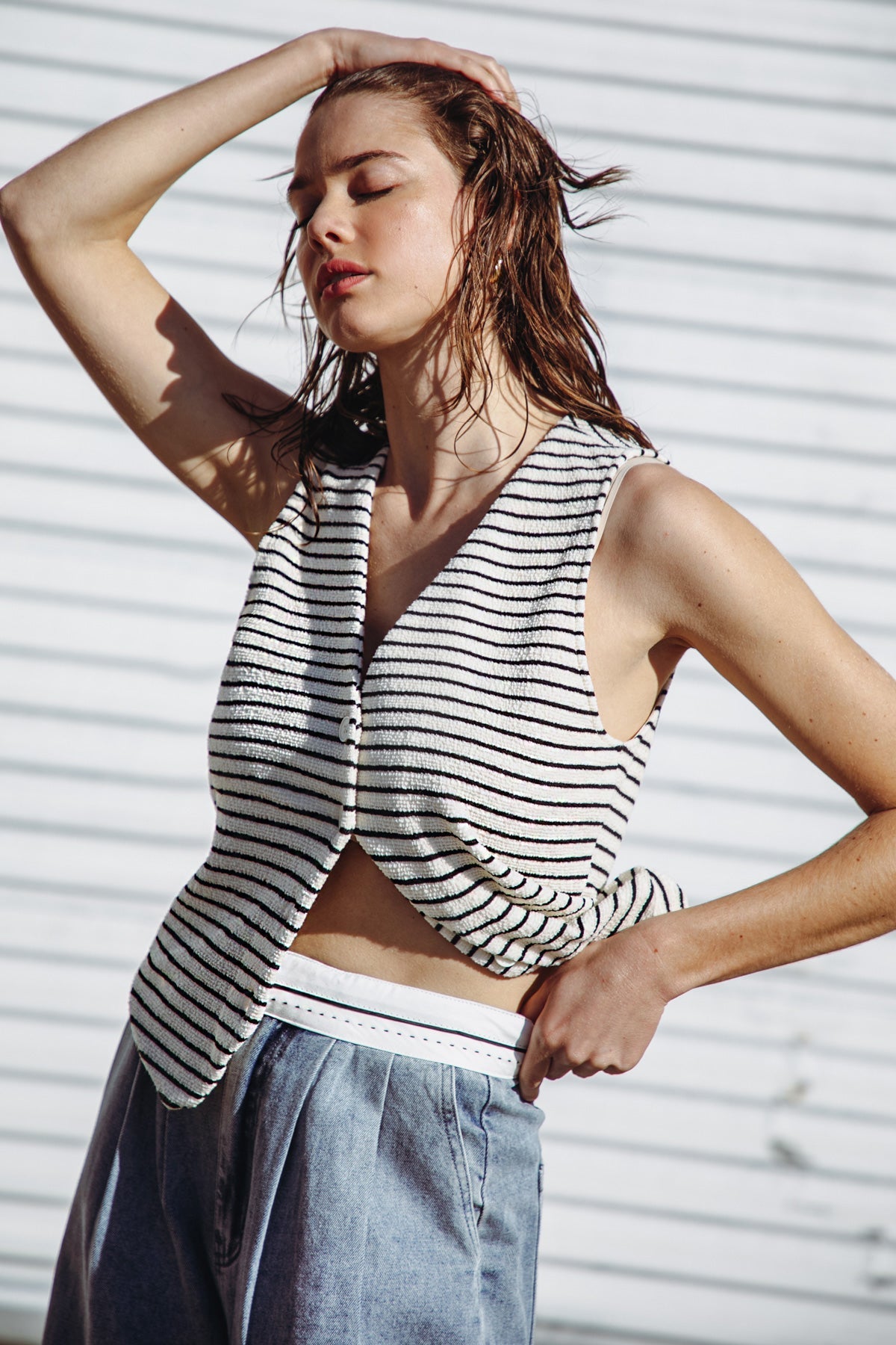 PRETTY ON POINT KNIT VEST - Mack & Harvie