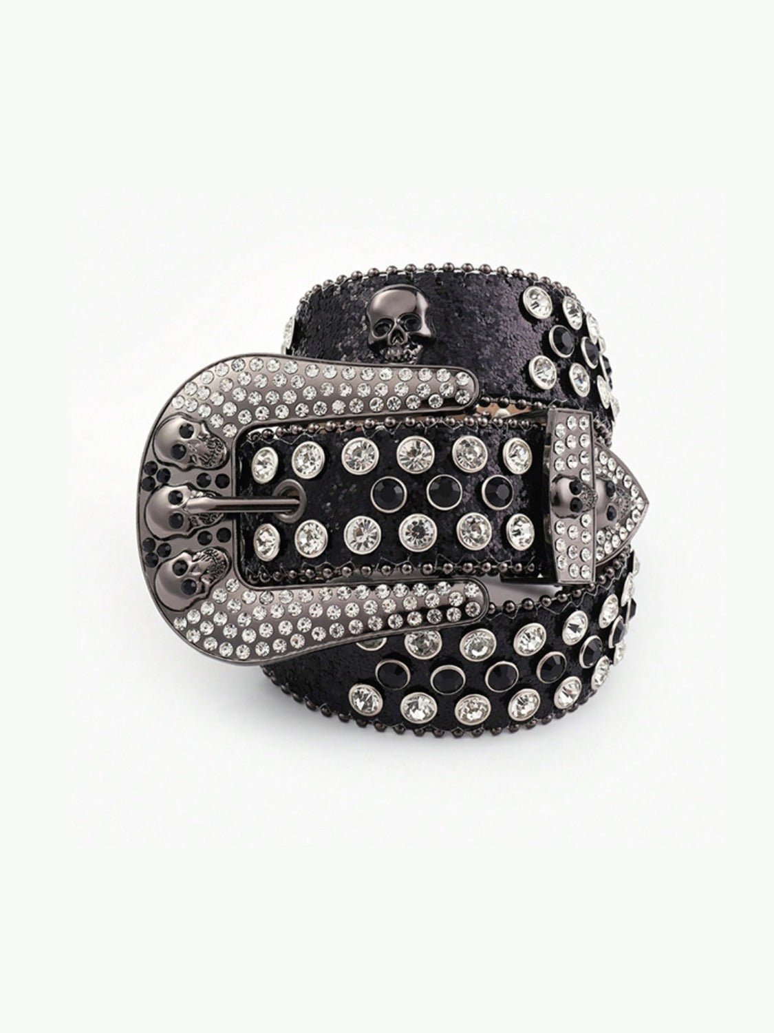 PU Leather Skull Belt - Mack & Harvie
