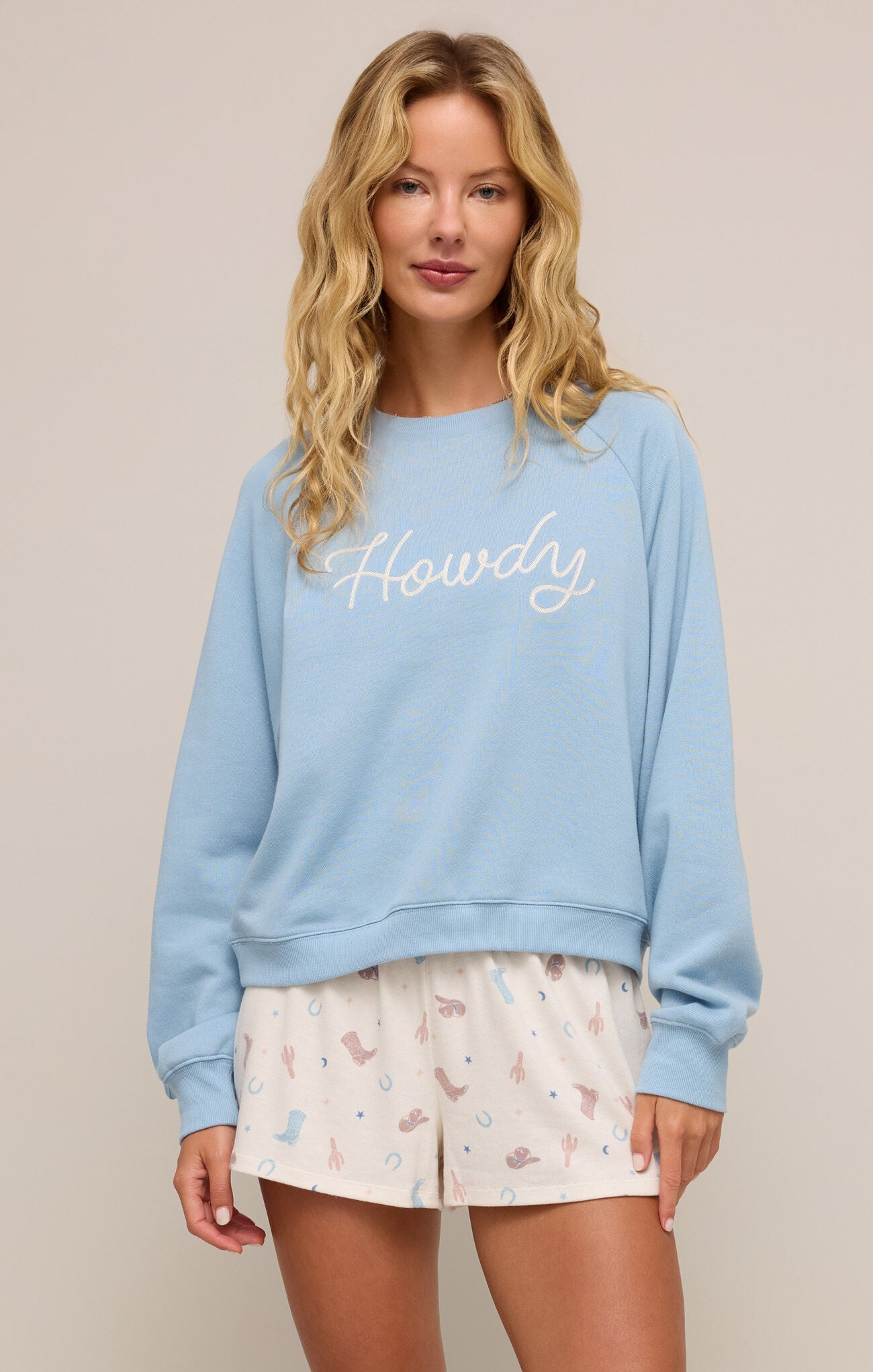HOWDY FLEECE SWEATSHIRT