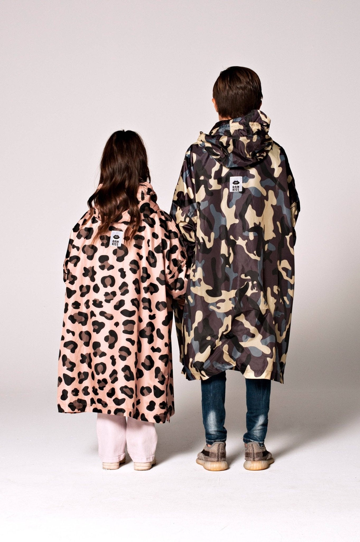 Rainkiss - Jungle Camo - Kids Rain Poncho - Mack & Harvie