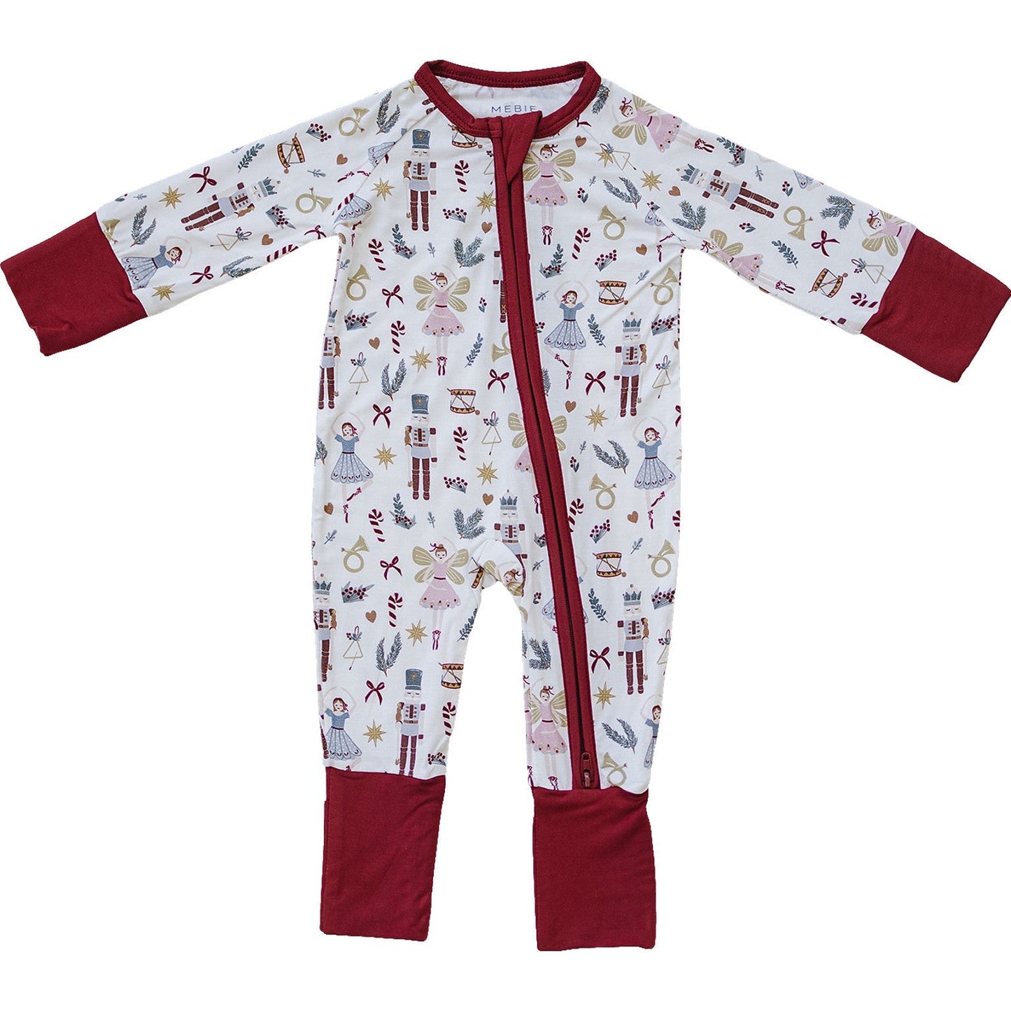 Red Nutcracker Bamboo Zipper - Mack & Harvie