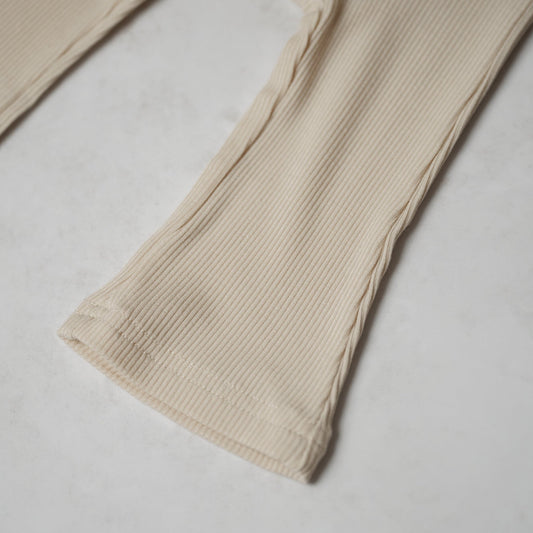 Ribbed Modal Flare Pant - Mack & Harvie