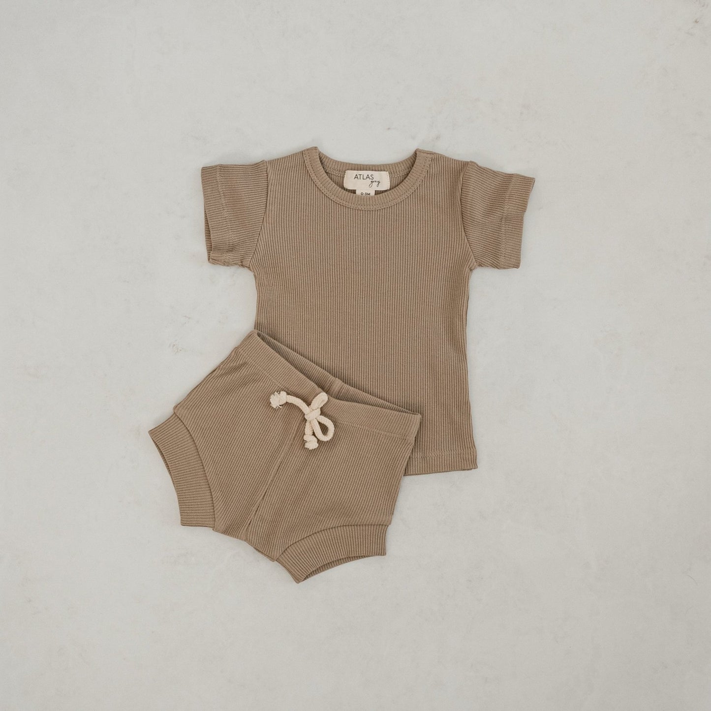 Ribbed Short Set - Mack & Harvie