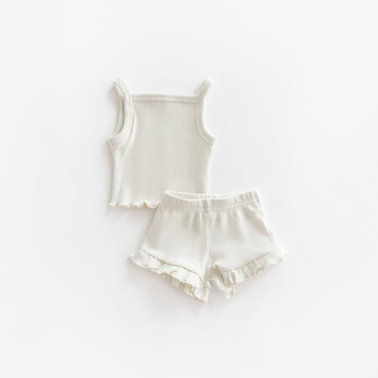 Ribbed Tank Top & Short Set - Mack & Harvie