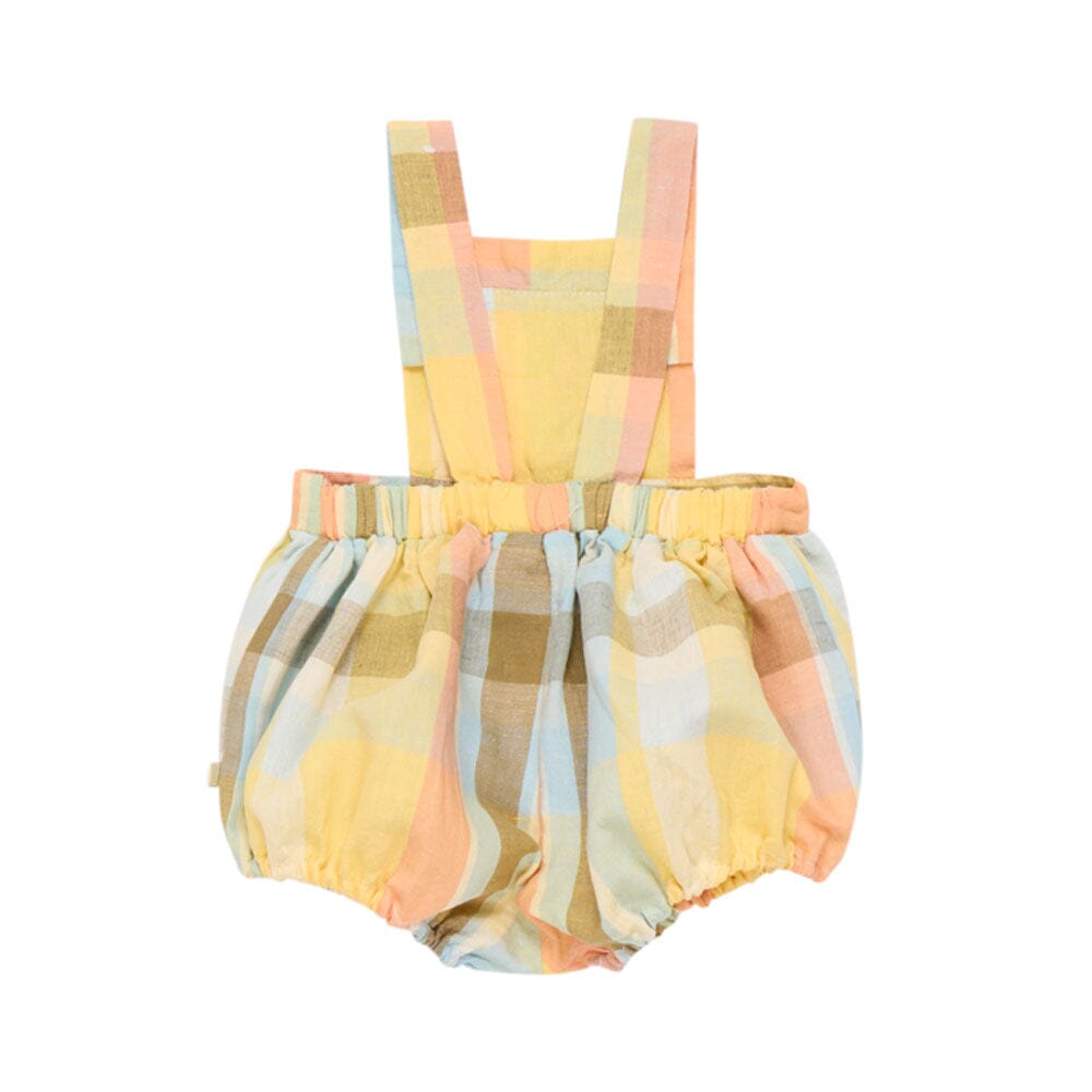 Roberta Baby Romper - Check - Mack & Harvie