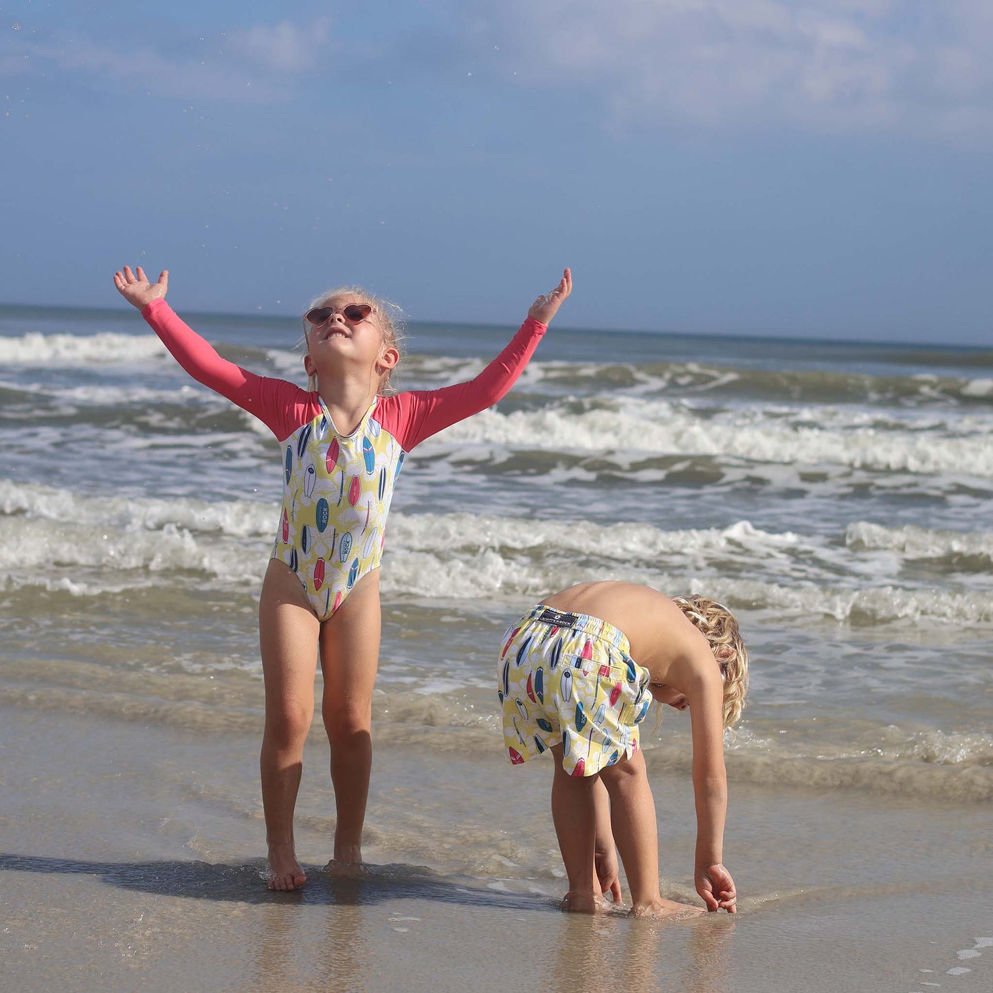 Rock The Board Swim Short - Mack & Harvie
