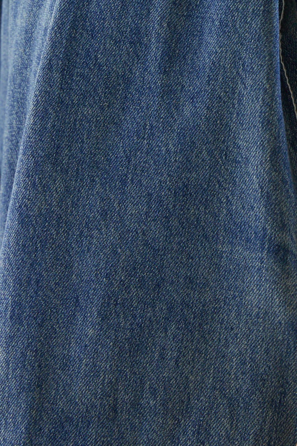 ROMANCE LANGUAGE DENIM MINI DRESS - Mack & Harvie
