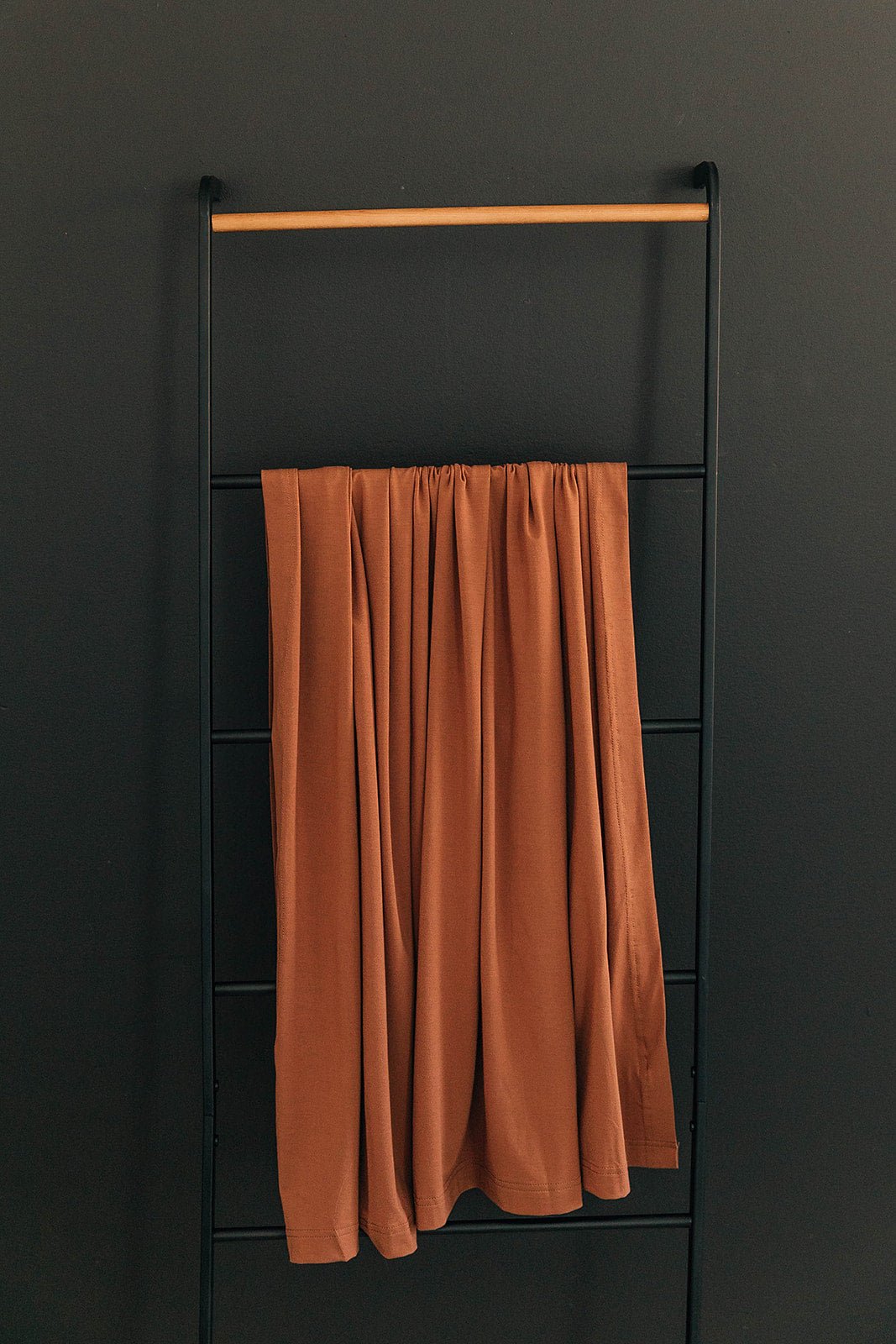Rust Bamboo Stretch Swaddle - Mack & Harvie
