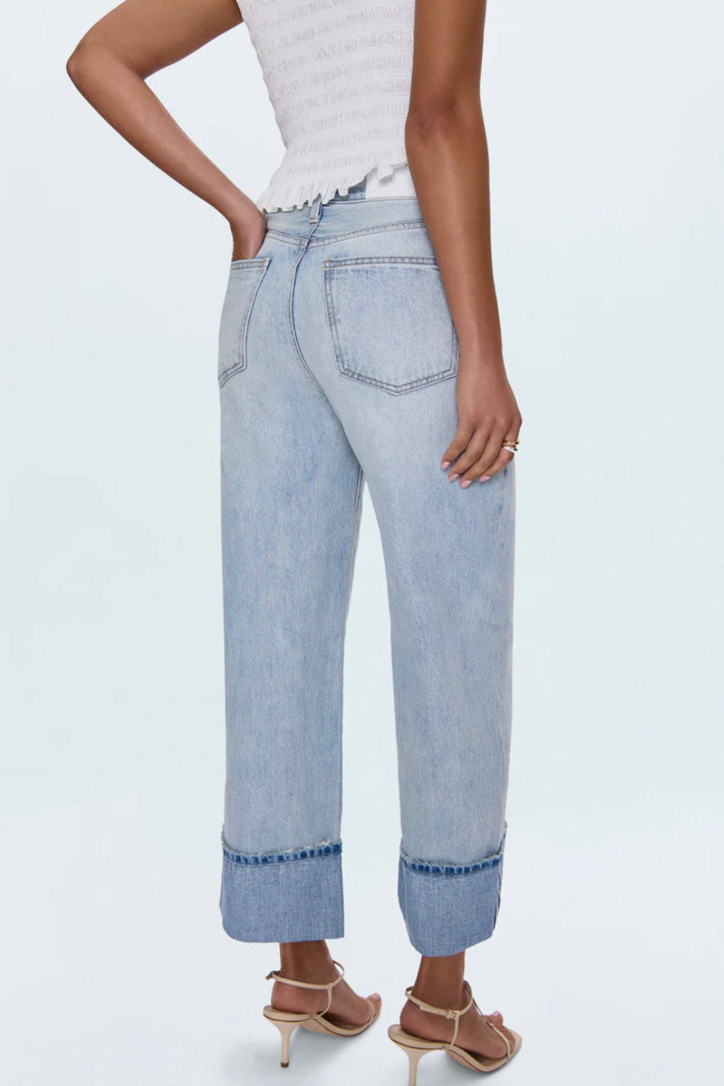 Ryder High Rise Cuff Jean- Sunrise
