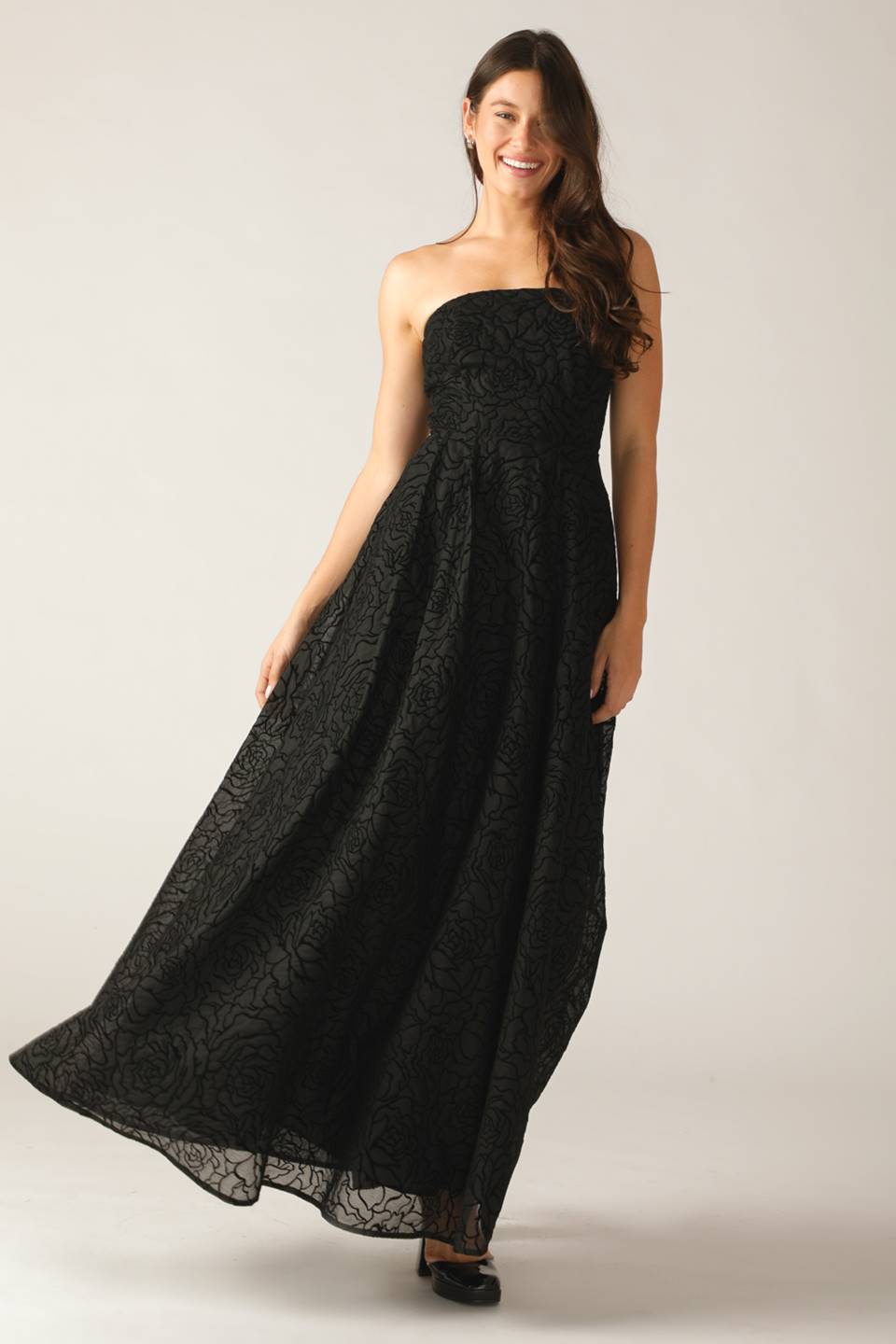 SEARCHING FOR LOVE WOVEN MAXI DRESS - Mack & Harvie