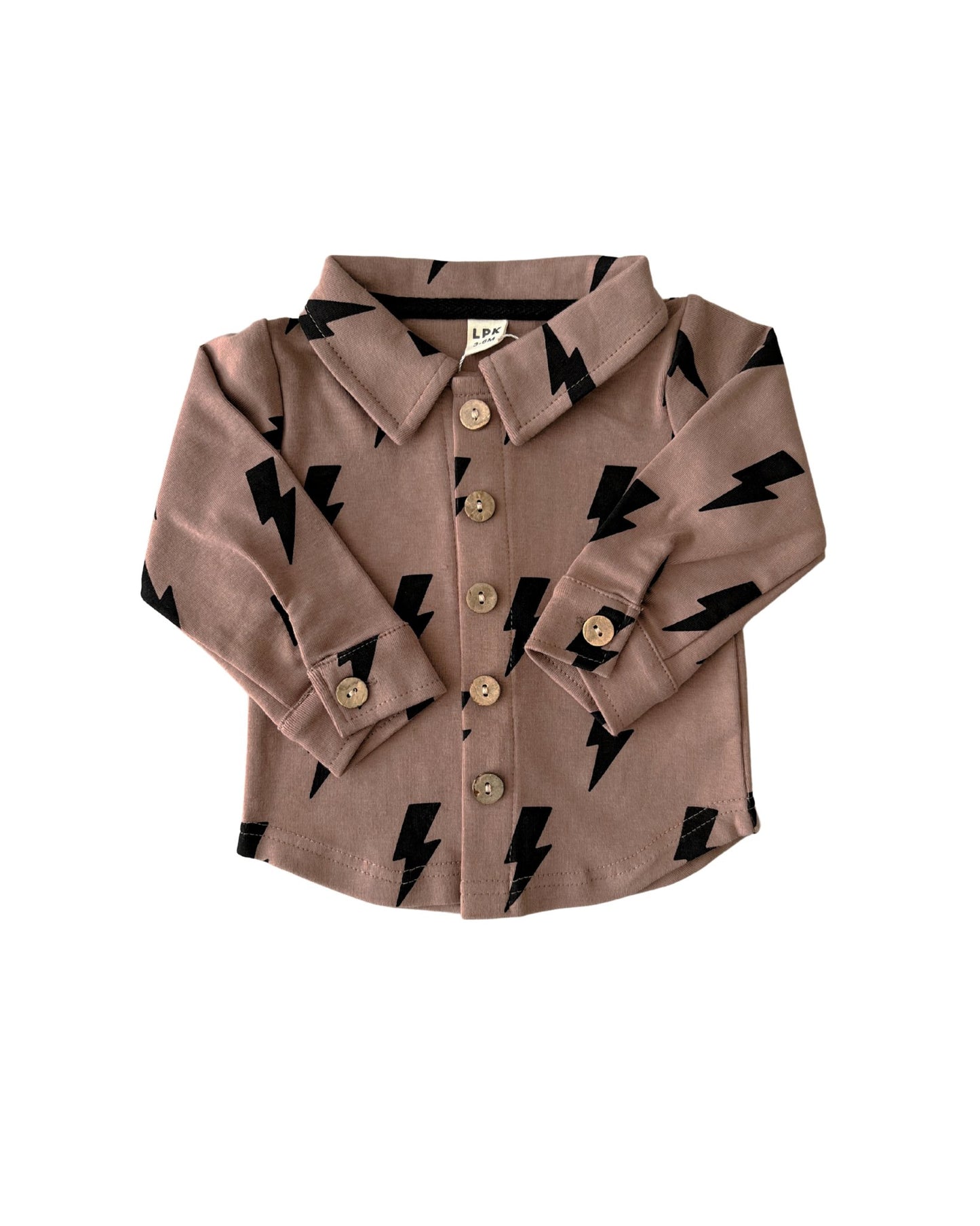 Shacket | Mocha Bolts - Mack & Harvie