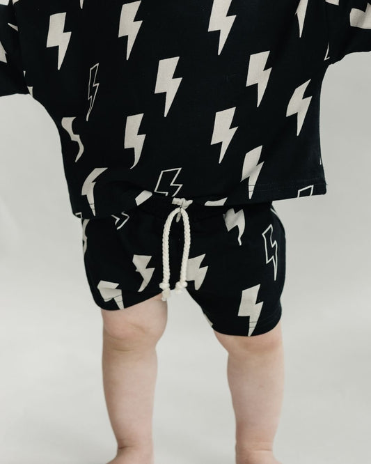 Shorts Set | Black Bolts - Mack & Harvie